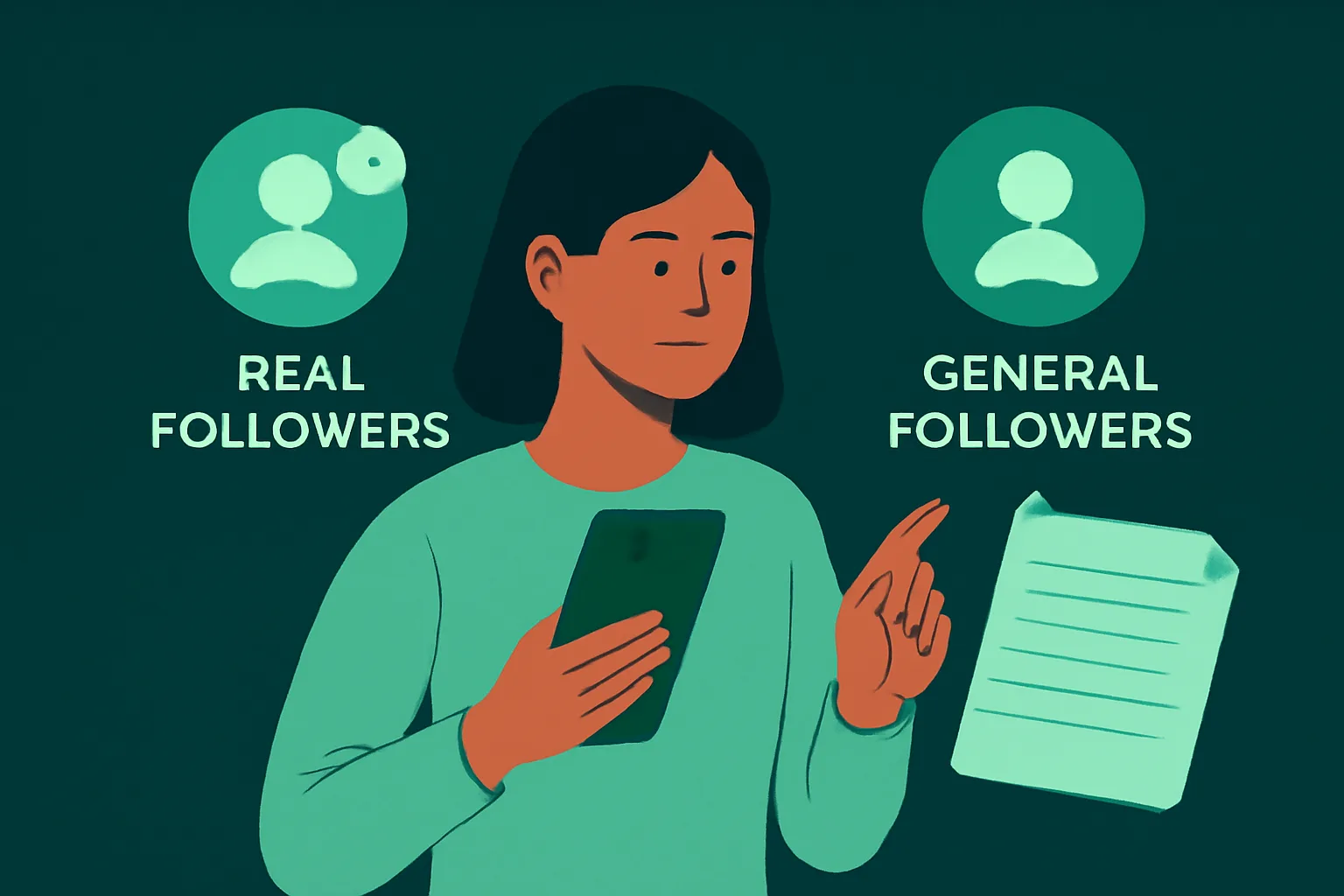 เลือกผู้ติดตาม Instagram แบบไหนดี? Real vs. General Followers ต่างกันอย่างไร