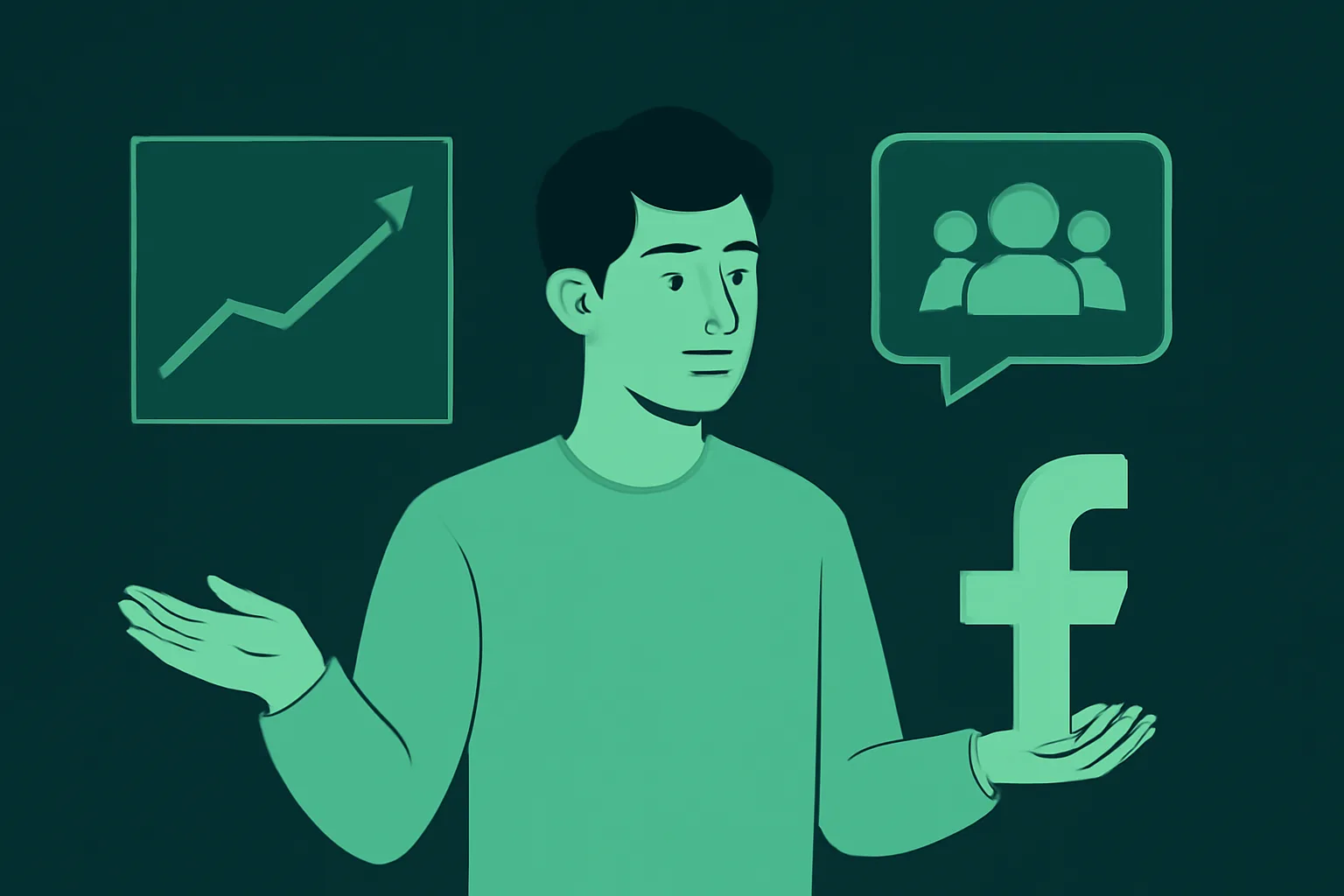 Facebook: คู่มือเปรียบเทียบ "เพิ่มผู้ติดตาม (Thai)" กับ "เพิ่มคนเข้ากลุ่ม/แชร์โพสต์"