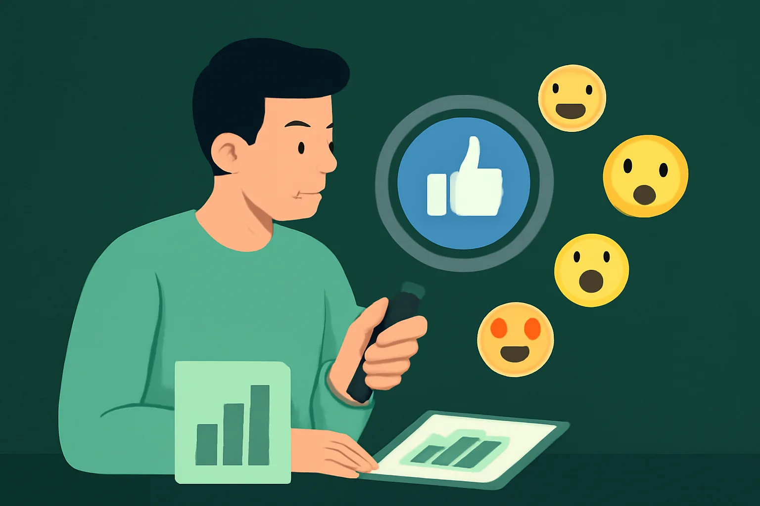 วิธีวัดผลลัพธ์การใช้บริการเพิ่มยอดไลค์ Facebook (Emoji Likes) เพื่อประเมินการเข้าถึงกลุ่มเป้าหมาย