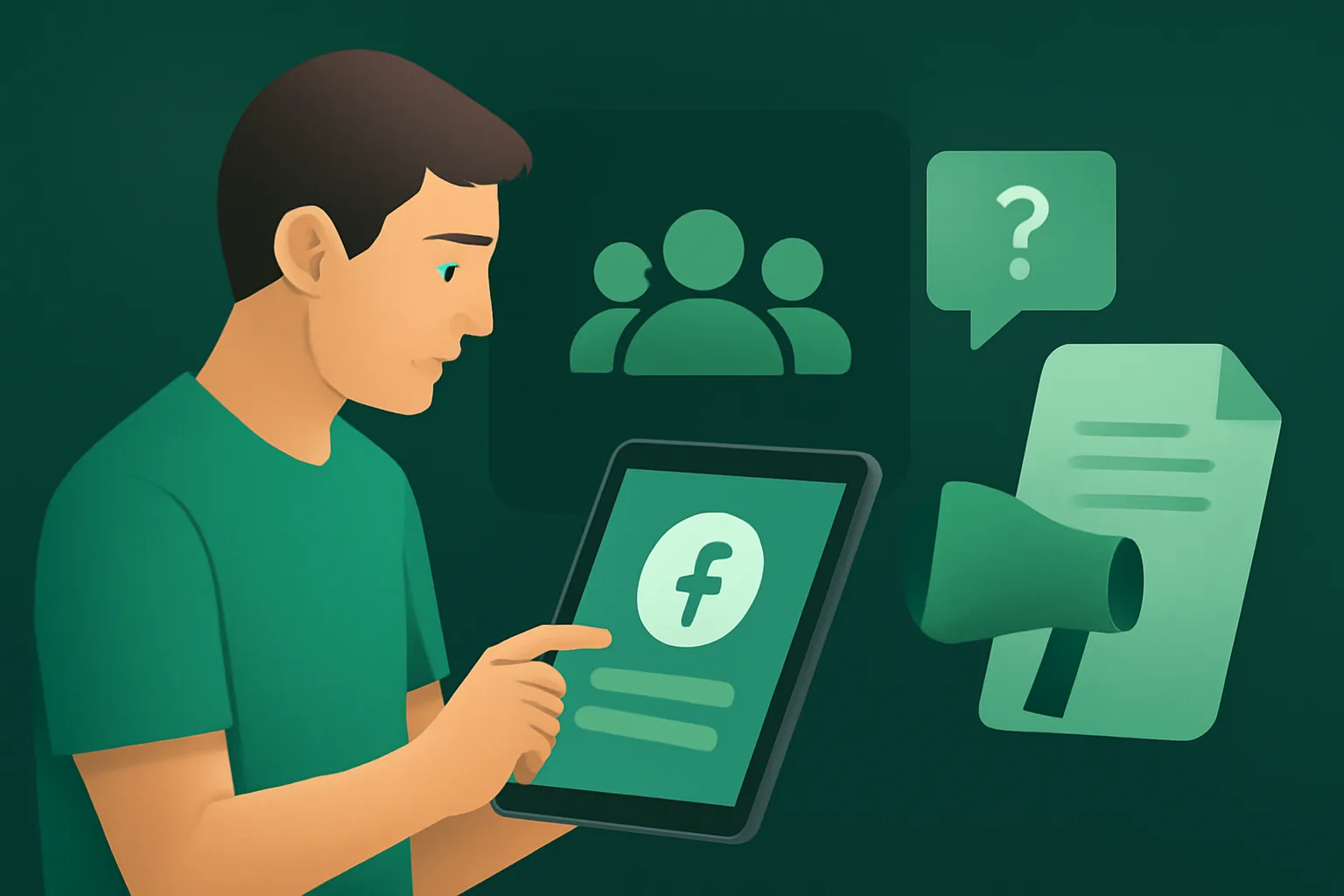 Facebook: เลือกประเภทโพสต์เพิ่มคนเข้ากลุ่มร้านค้าออนไลน์