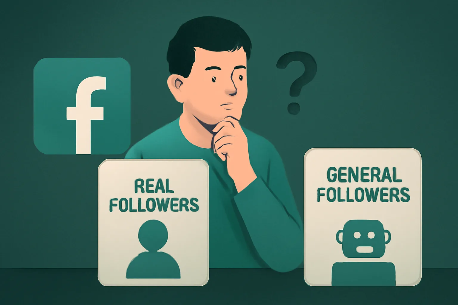 วิธีเลือกผู้ติดตาม Facebook: Real Followers vs General Followers ตัวไหนช่วยเพิ่มยอดขาย?