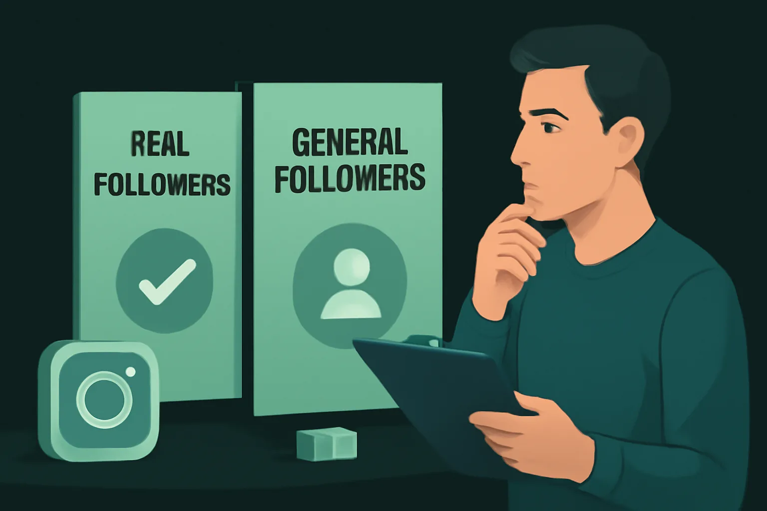 วิธีเลือกบริการเพิ่มผู้ติดตาม Instagram (Thai): Real Followers vs. General Followers แบบไหนเหมาะกับธุรกิจออนไลน์?