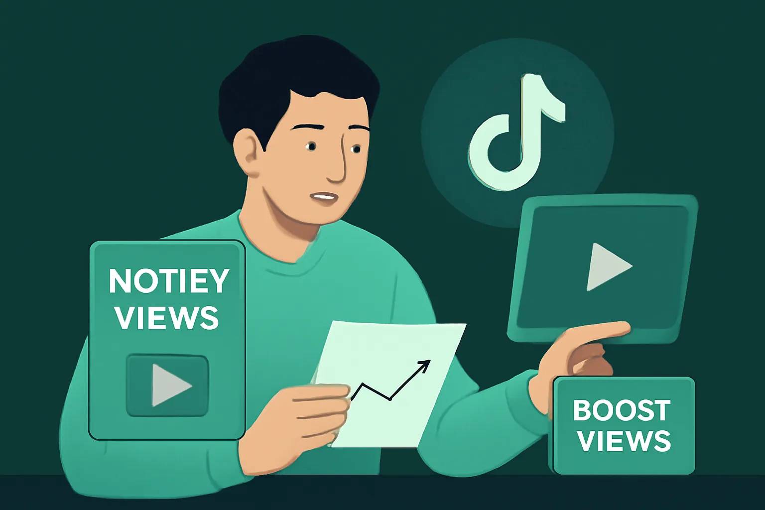 วิธีเพิ่มยอดวิววิดีโอ TikTok ให้ได้ผล: Notify Views vs Boost Views ตัวเลือกไหนคุ้มค่า?