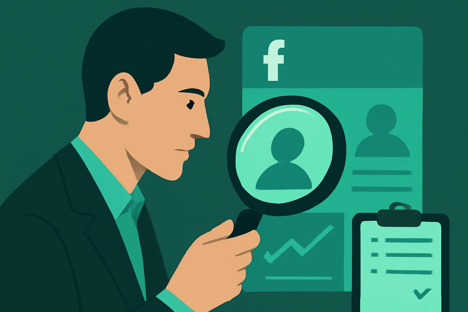 วิธีตรวจสอบคุณภาพผู้ติดตาม Facebook (Thai) ที่ได้จากบริการเสริม