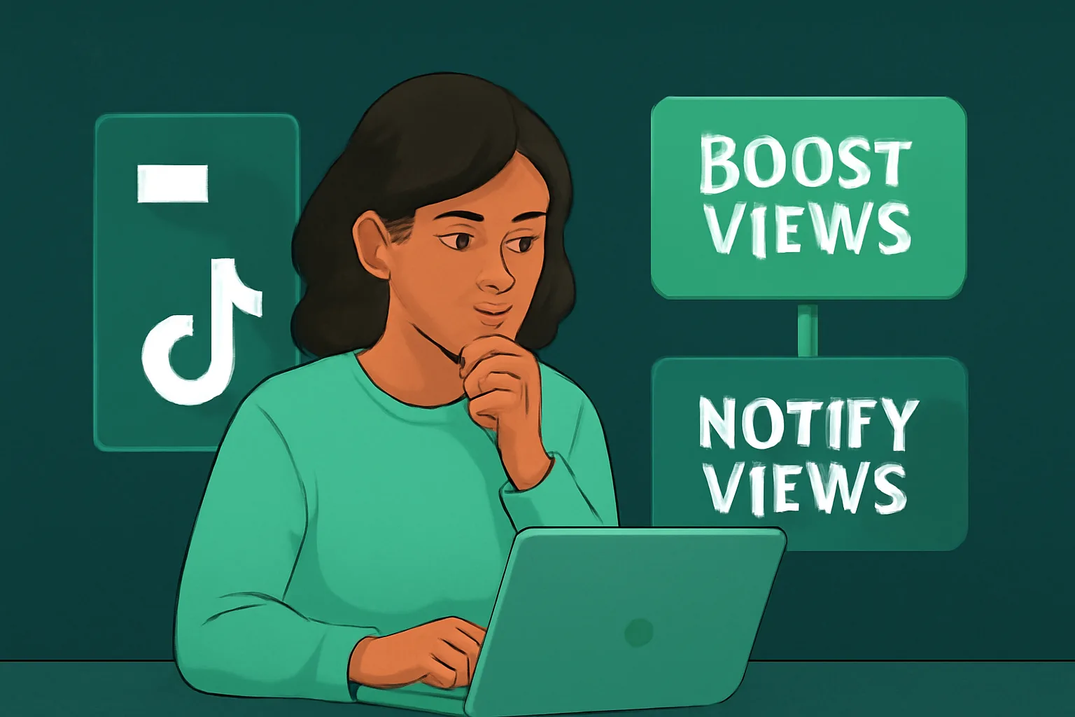 เว็บปั๊มวิว TikTok ฟรี: เลือก Boost Views หรือ Notify Views เพิ่มยอดวิวให้คุ้มค่า