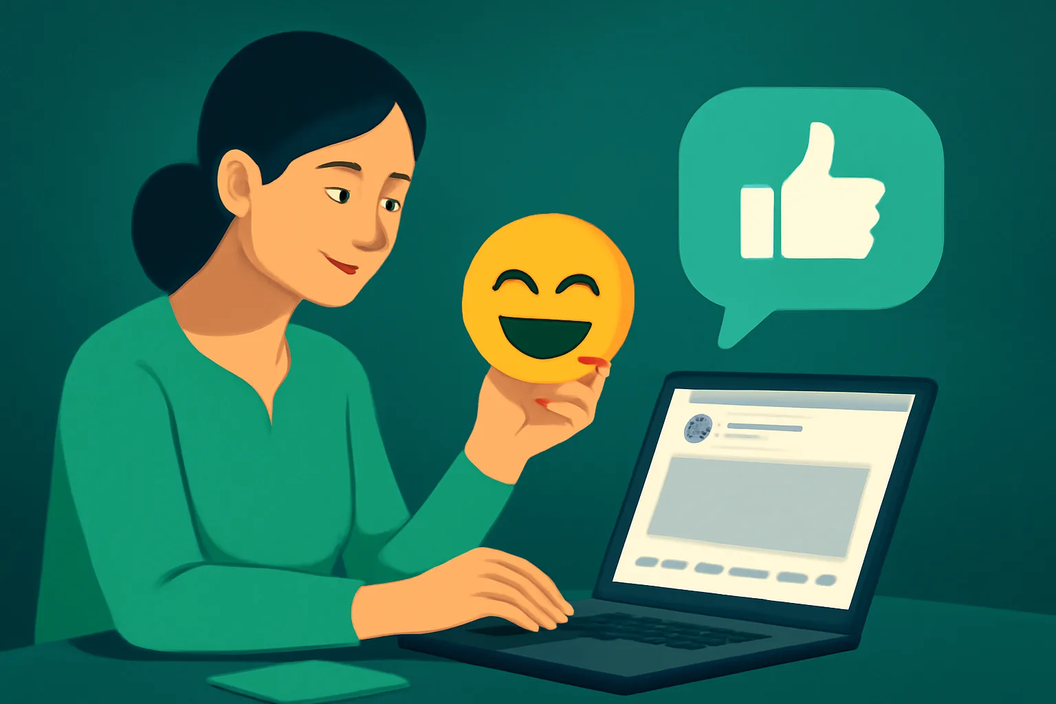 เลือก Emoji เพิ่มไลค์โพสต์ Facebook สะท้อน "น้ำเสียง" แบรนด์