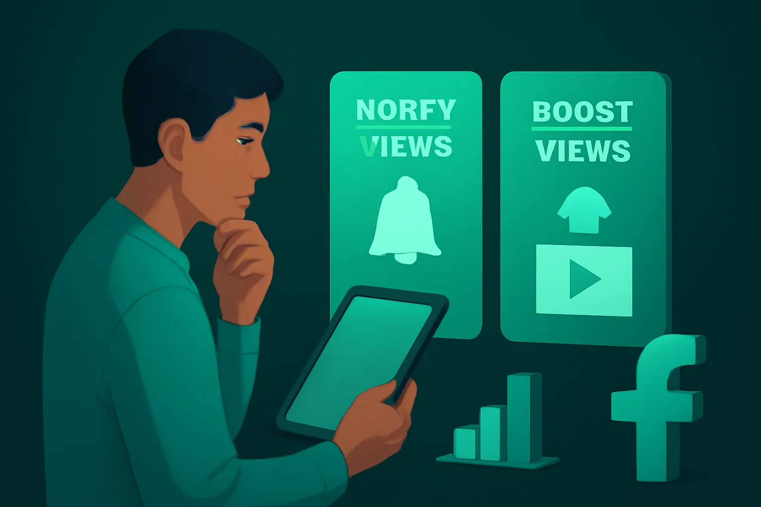 วิธีเลือกใช้บริการ 'เพิ่มยอดวิววิดีโอ Facebook' แบบ Notify Views หรือ Boost Views