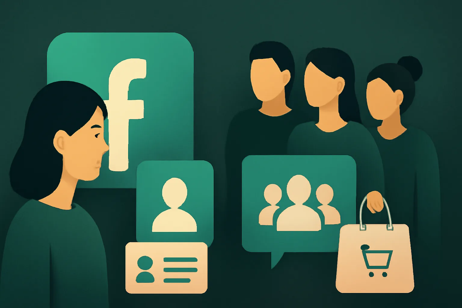 Facebook: เพิ่มผู้ติดตาม vs. เพิ่มคนเข้ากลุ่ม ร้านค้าออนไลน์ เลือกแบบไหนดี?
