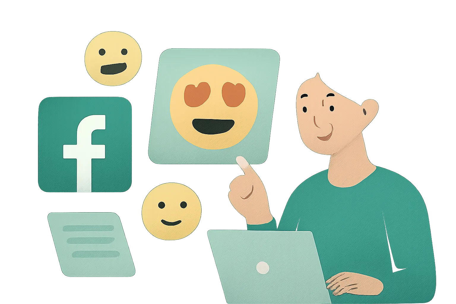 Facebook: วิธีเลือก Emoji สื่อสาร "บุคลิก" ร้านค้า เพิ่มไลค์ให้โพสต์