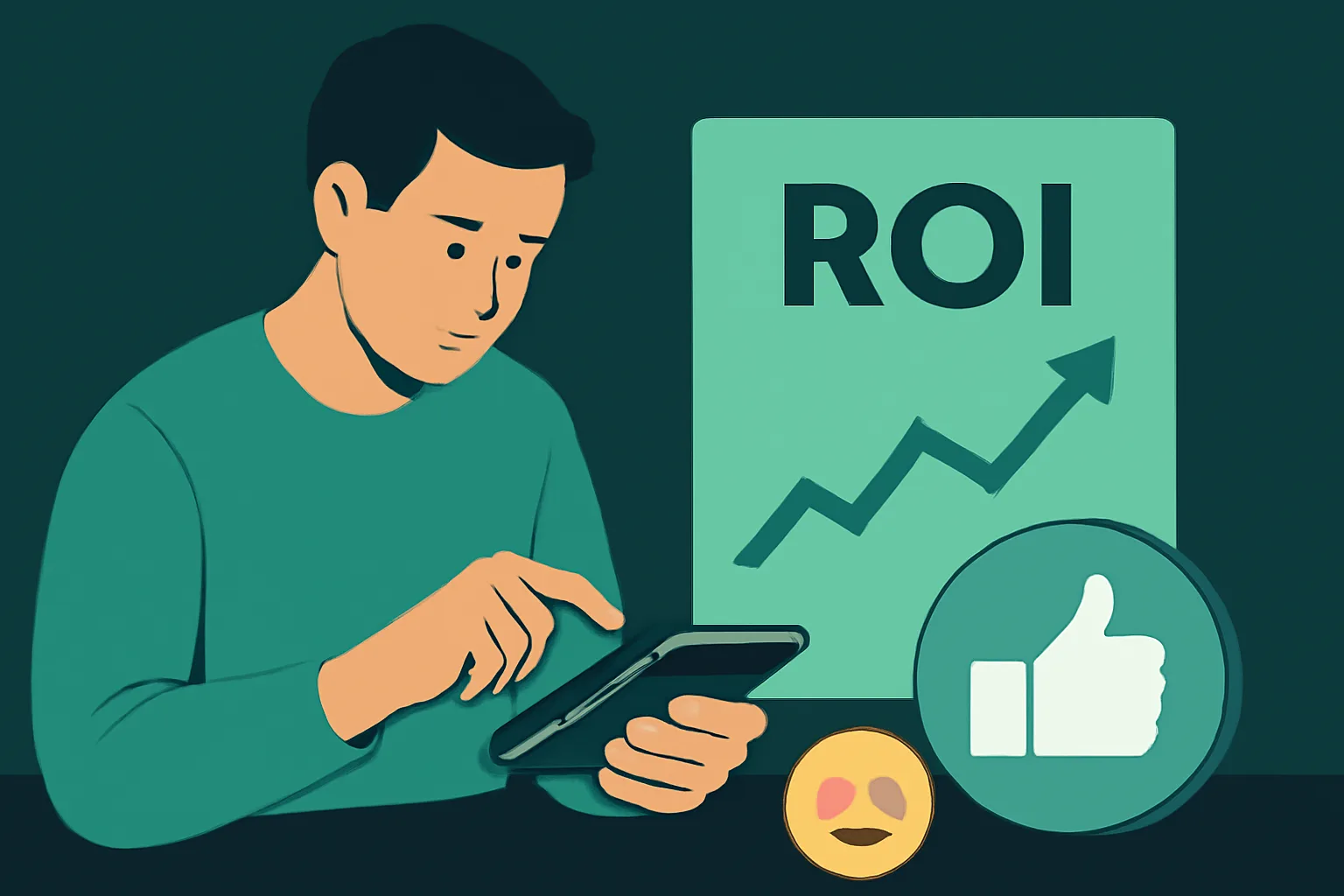 MetaSocial24Hr: คำนวณ ROI จากการซื้อไลค์ Facebook Emoji วัดผลแคมเปญ