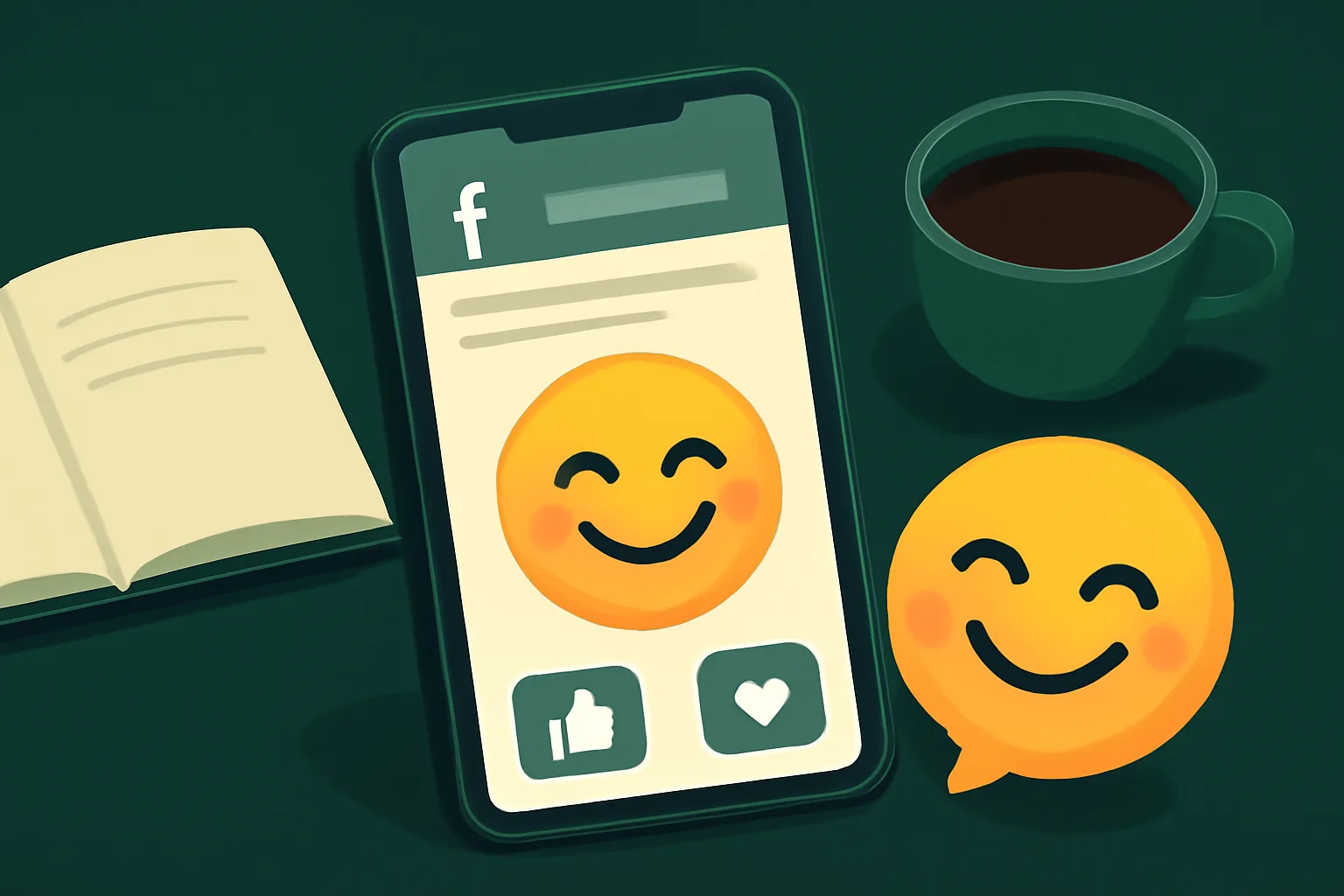 MetaSocial24Hr: เทคนิคเลือก Emoji เพิ่มไลค์โพสต์ Facebook ให้สื่อสาร "บุคลิก" ร้านค้า