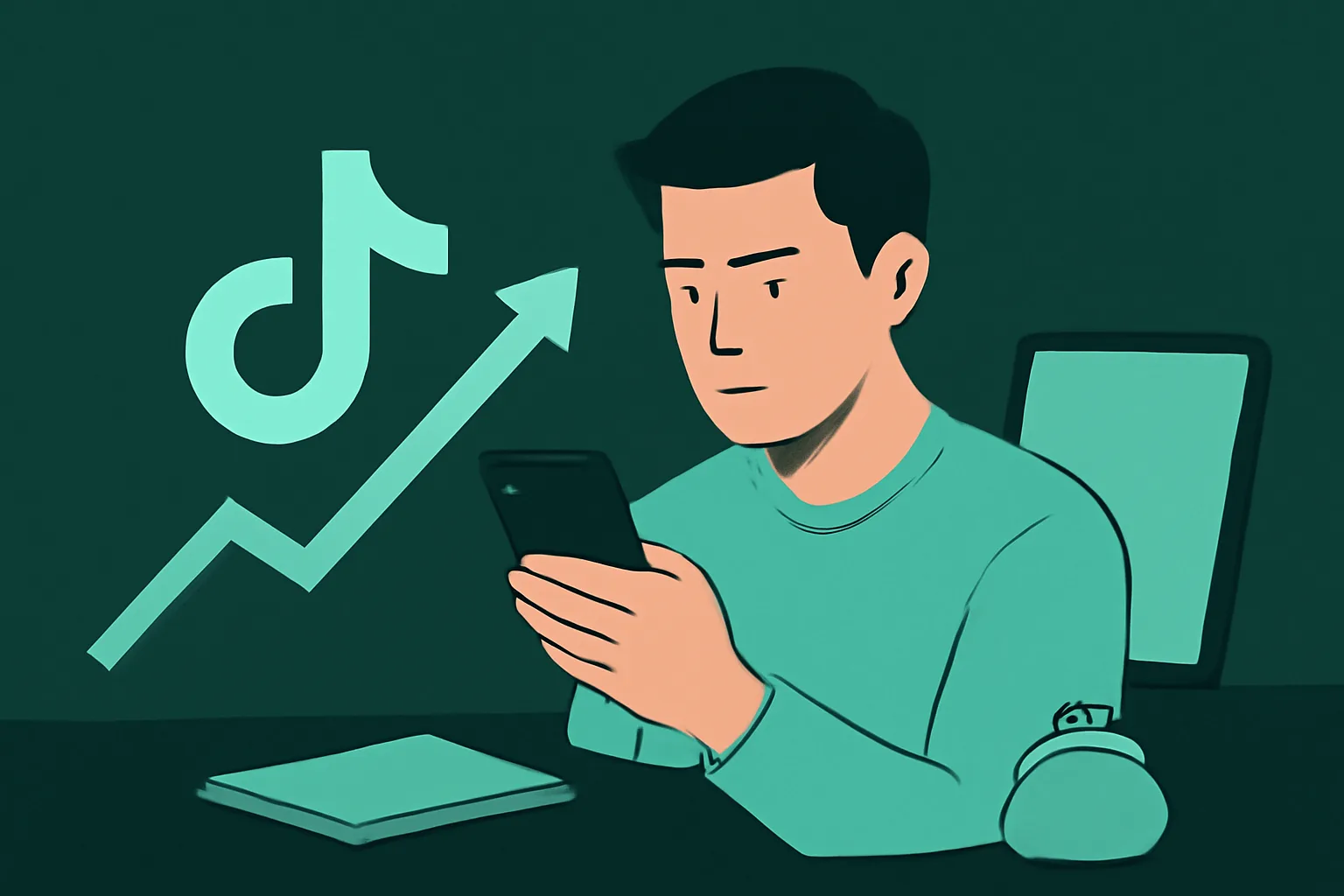เพิ่มยอดวิว TikTok: Organic vs. บริการ MetaSocial24Hr