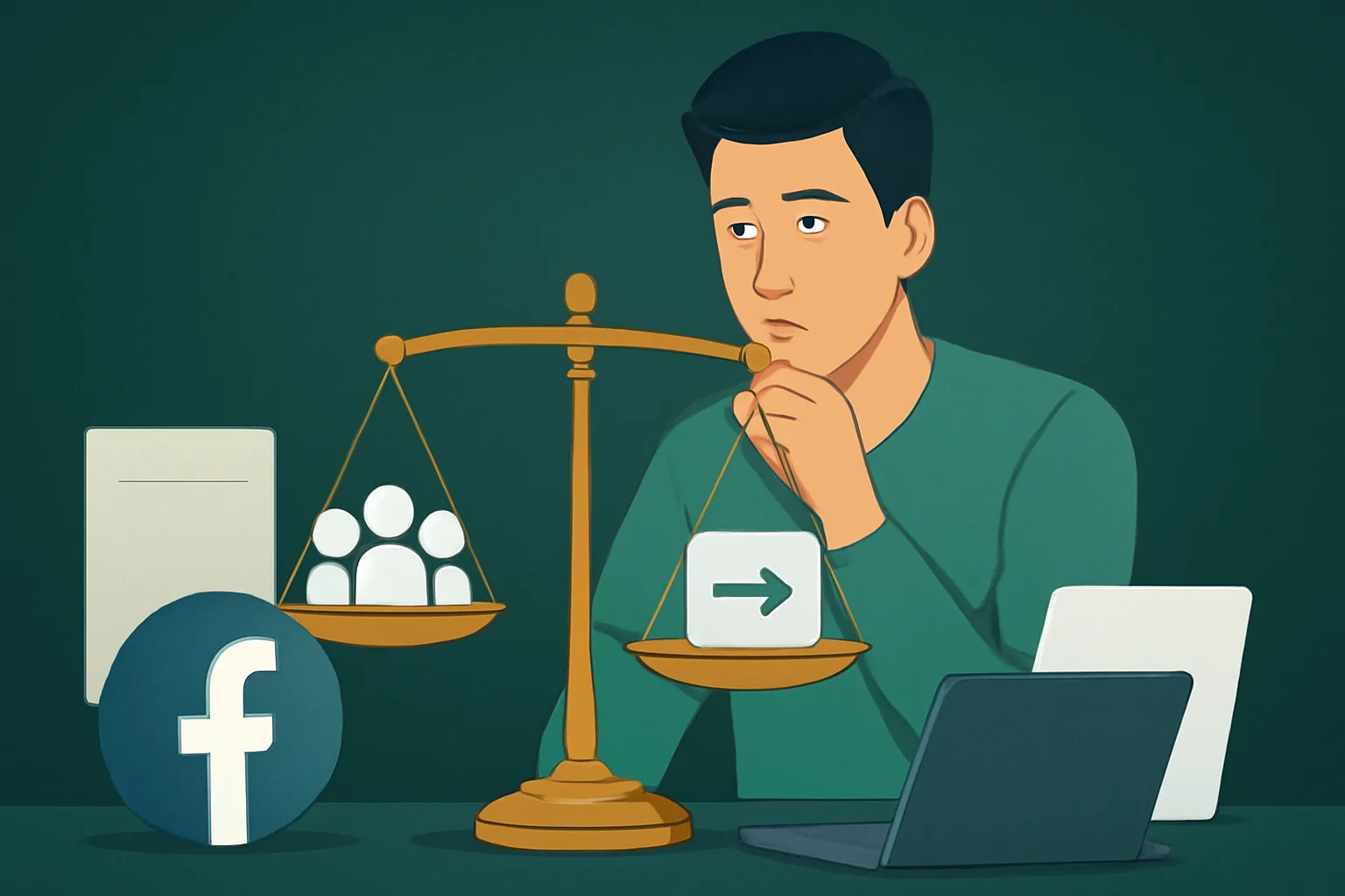 Facebook: เพิ่มคนเข้ากลุ่ม vs. เพิ่มยอดแชร์ เลือกแบบไหนเหมาะกับธุรกิจคุณ