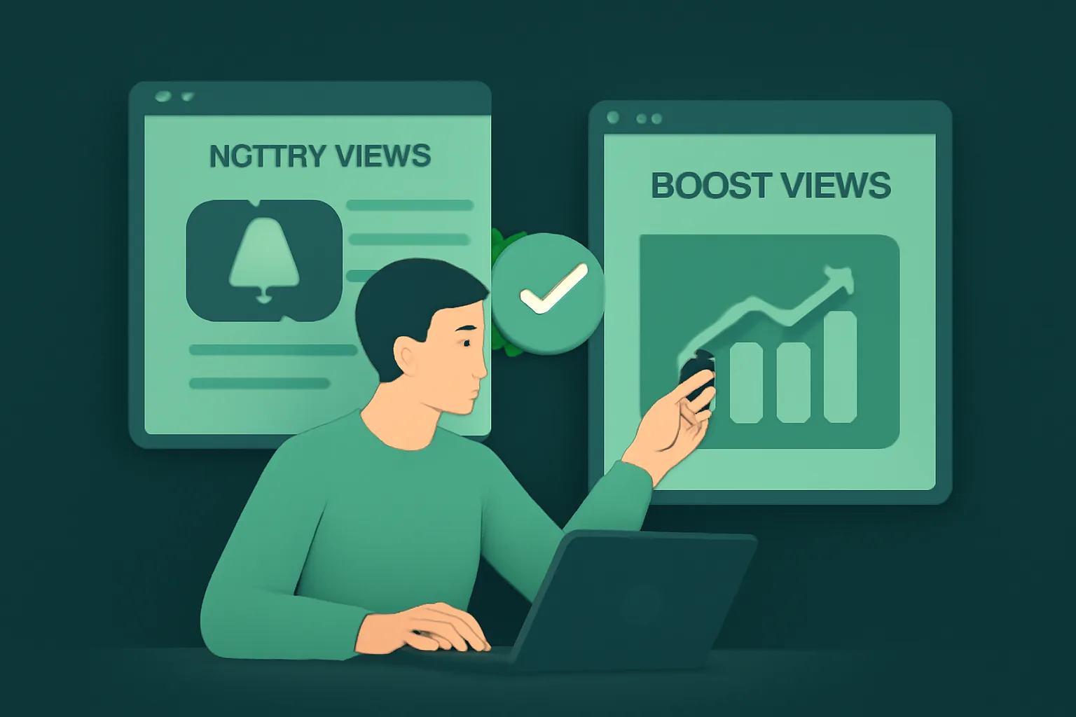 เว็บ ปั๊ม ยอดวิว TikTok ฟรี: Notify Views vs Boost Views ตัวเลือกไหนคุ้มค่า?