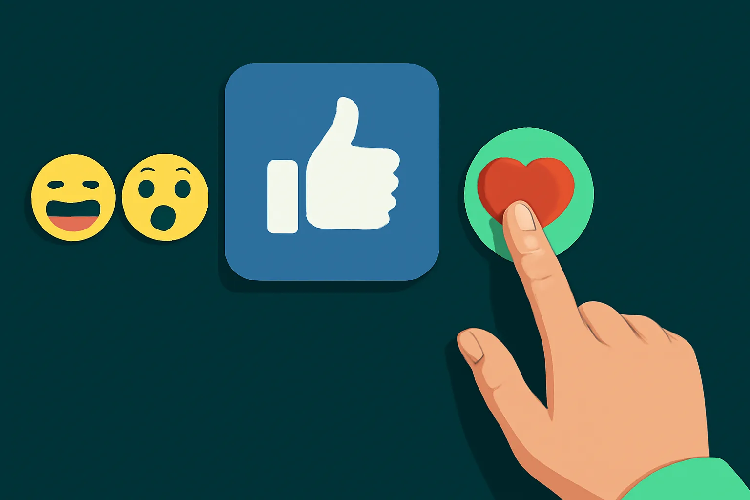 วิธีเลือก Emoji Likes Facebook เพิ่มการมีส่วนร่วมให้ตรงใจกลุ่มเป้าหมาย
