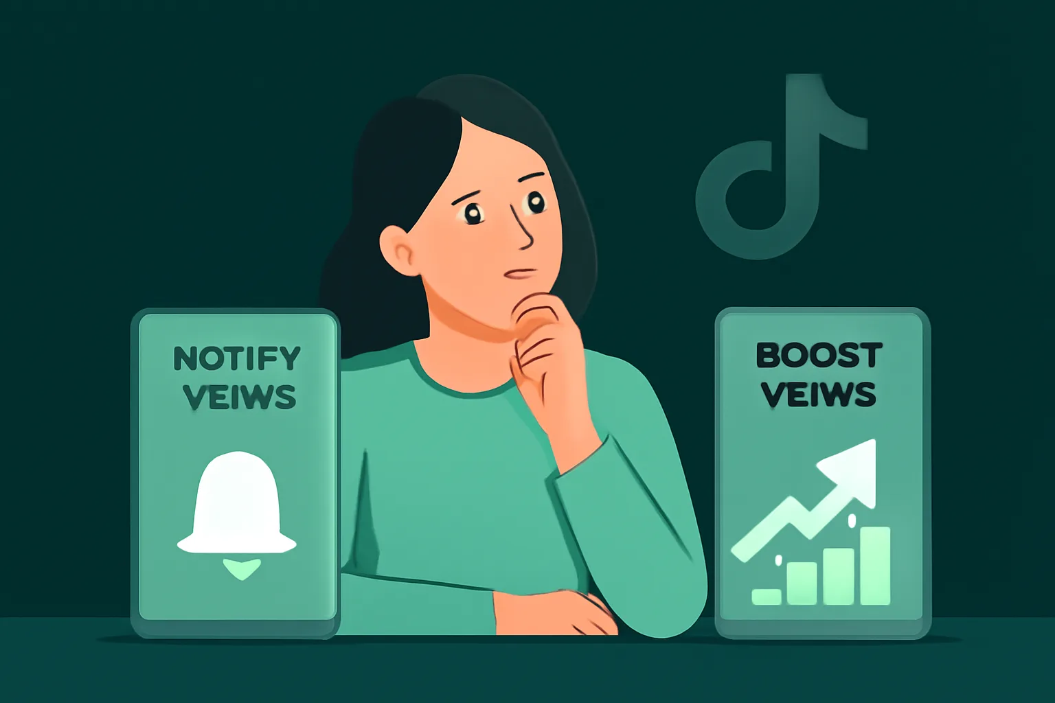 วิธีเลือกบริการเพิ่มยอดวิววิดีโอ TikTok: Notify Views vs Boost Views ร้านค้าออนไลน์ควรใช้แบบไหน