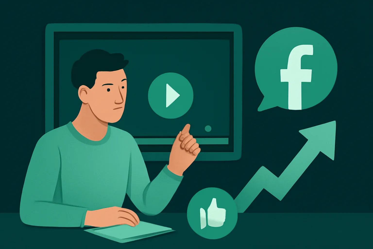วิธีเพิ่มยอดวิว Facebook Video ด้วย Notify Views: เทคนิคเจาะกลุ่มเป้าหมายให้แม่นยำสำหรับร้านค้า