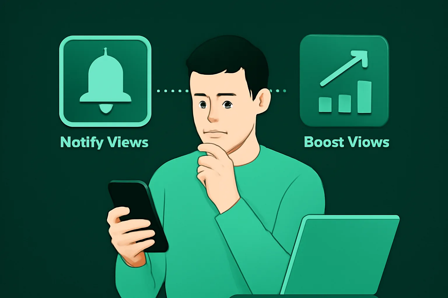 เปรียบเทียบ Notify Views vs. Boost Views บน TikTok: เลือกแบบไหนให้วิดีโอสินค้าเข้าถึงกลุ่มเป้าหมายที่ใช่?