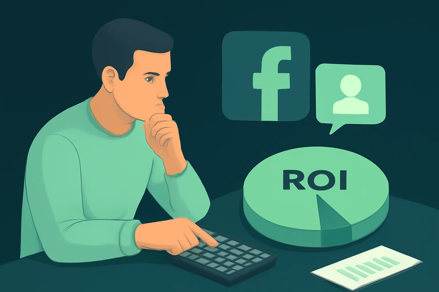 วิธีคำนวณ ROI การซื้อผู้ติดตาม Facebook: Real vs. General Followers สำหรับธุรกิจไทย
