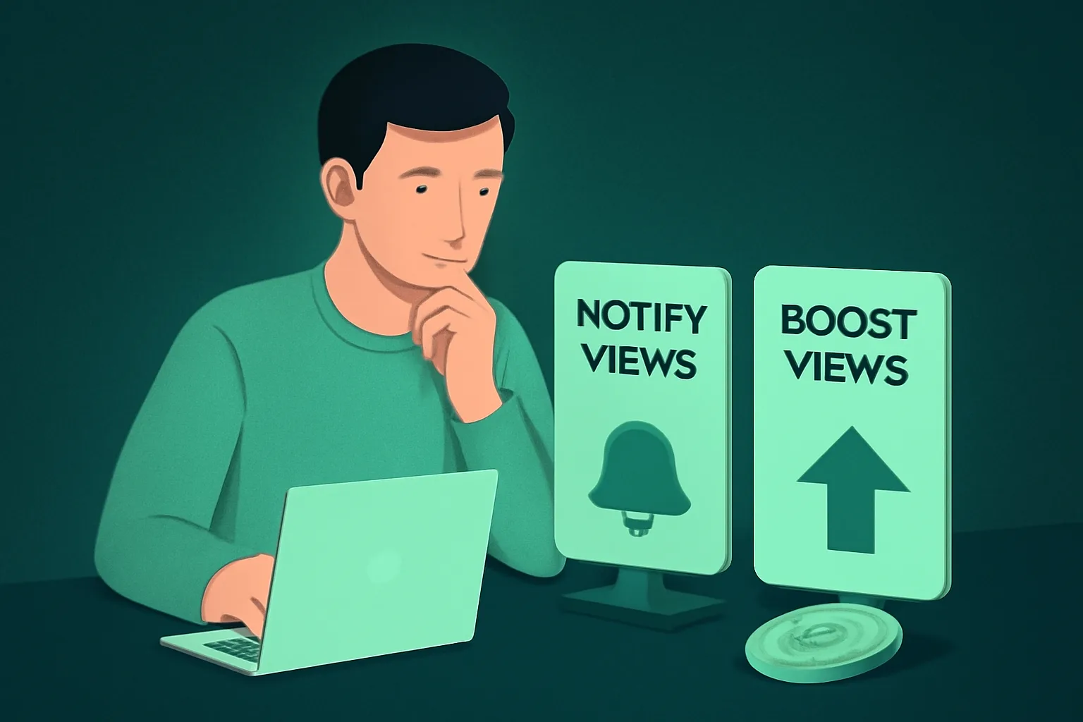 การเพิ่มยอดวิววิดีโอ TikTok: Notify Views vs Boost Views ตัวเลือกไหนคุ้มค่ากับธุรกิจร้านค้าออนไลน์?