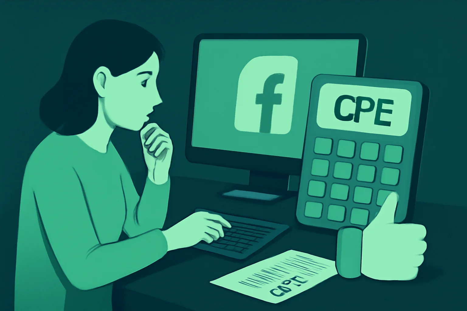 Facebook: คำนวณต้นทุนต่อการมีส่วนร่วม (CPE) เมื่อเพิ่มไลค์โพสต์ (Emoji)