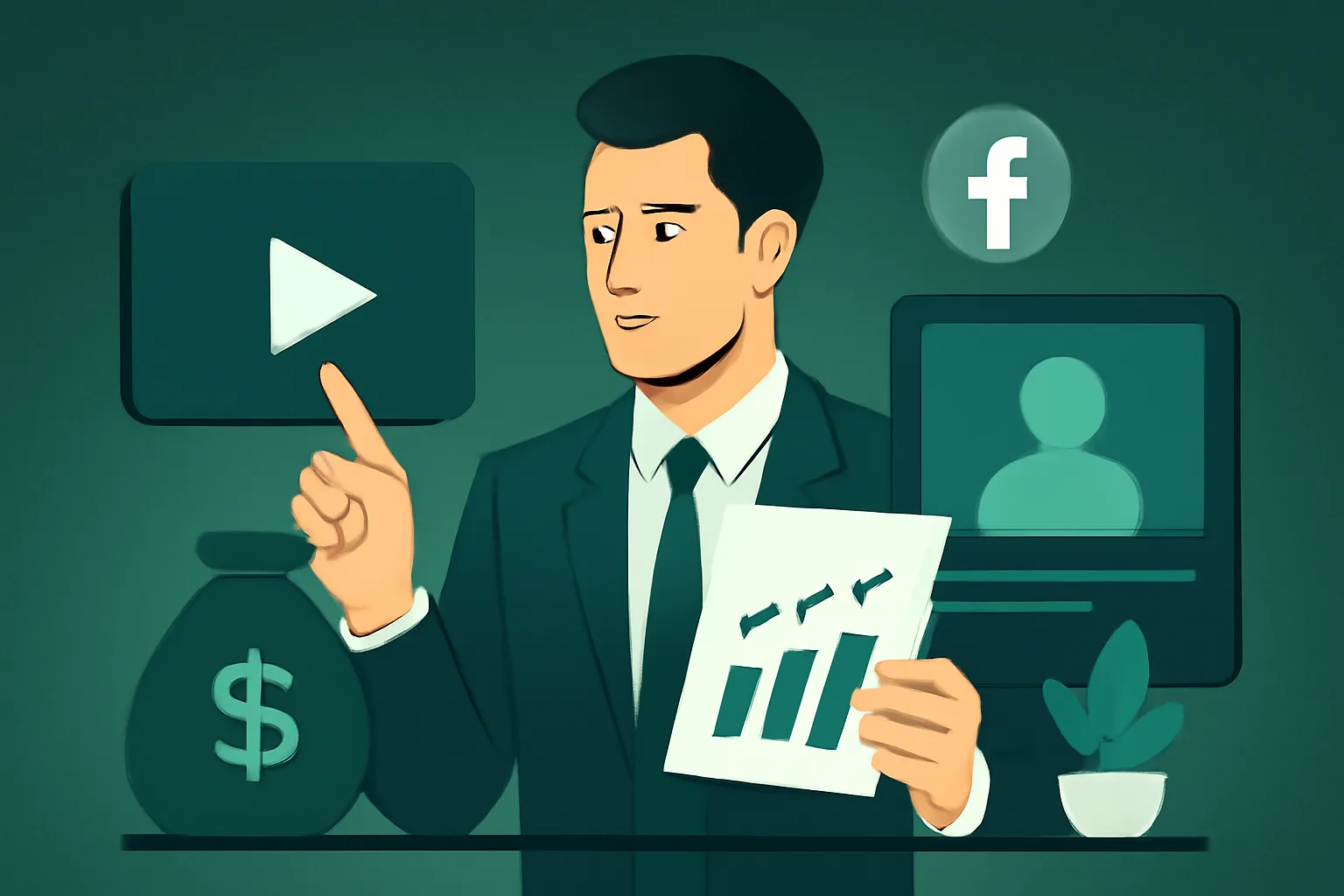 Facebook: คู่มือเปรียบเทียบต้นทุนและผลลัพธ์ บริการเพิ่มยอดวิววิดีโอ vs. คอนเทนต์ Organic สำหรับ SME