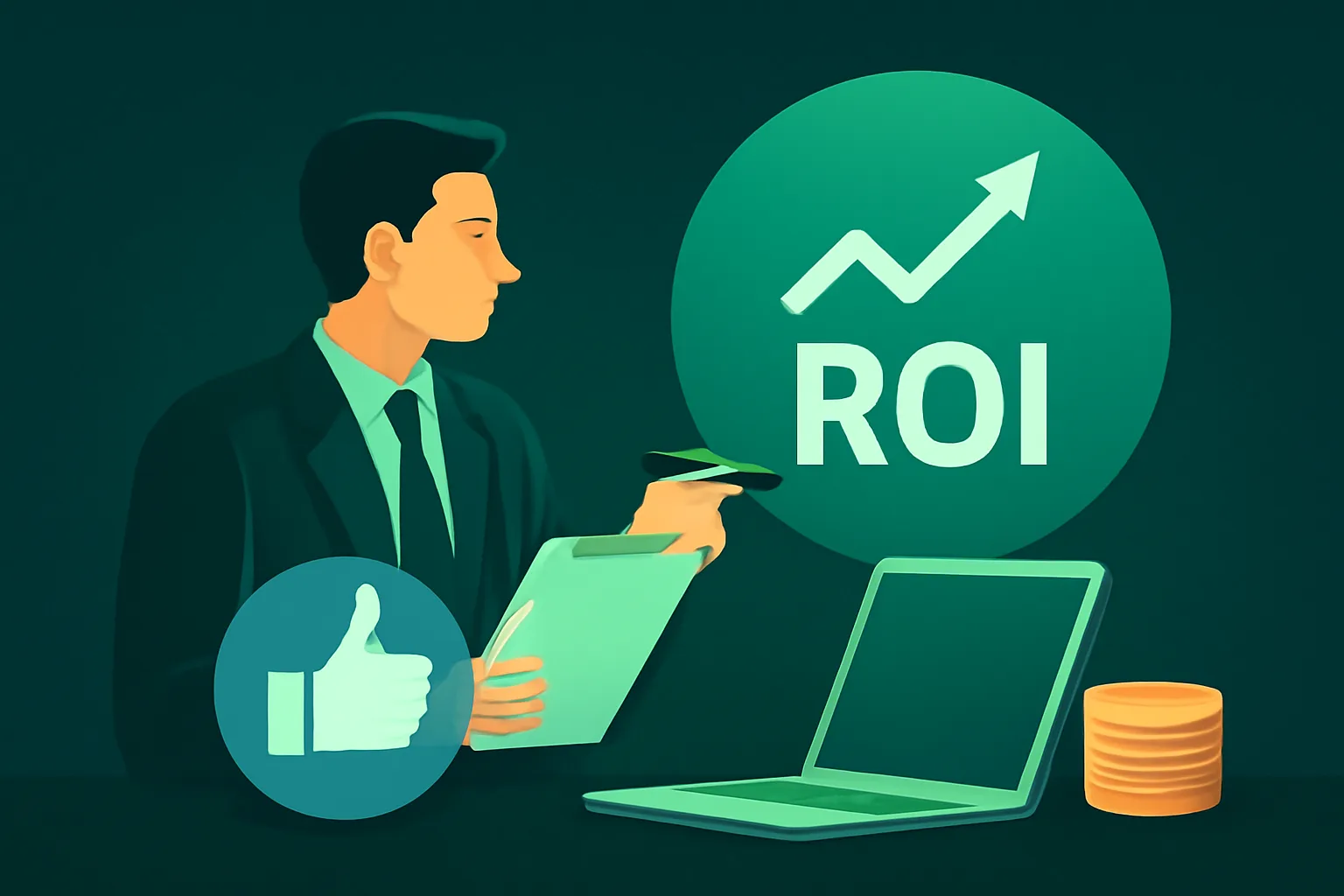 วิธีคำนวณ ROI จากการเพิ่มยอดไลค์ Facebook Emoji: วัดผลลัพธ์การขายที่แท้จริง