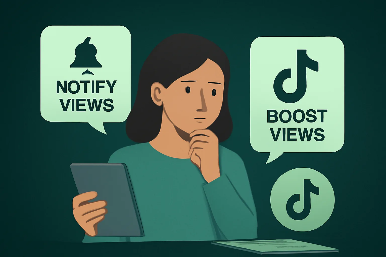 วิธีเลือก "Notify Views" หรือ "Boost Views" สำหรับ TikTok ให้ตรงเป้าหมายธุรกิจ