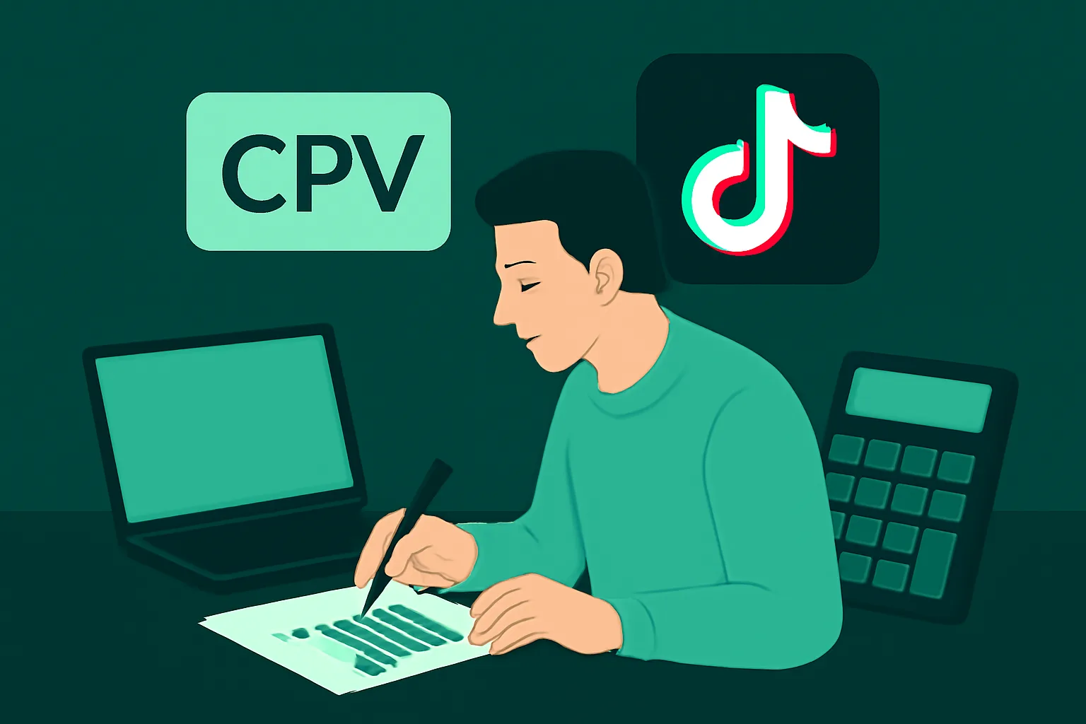 TikTok: คำนวณต้นทุนต่อยอดวิว (CPV) วัดผลบริการเสริม