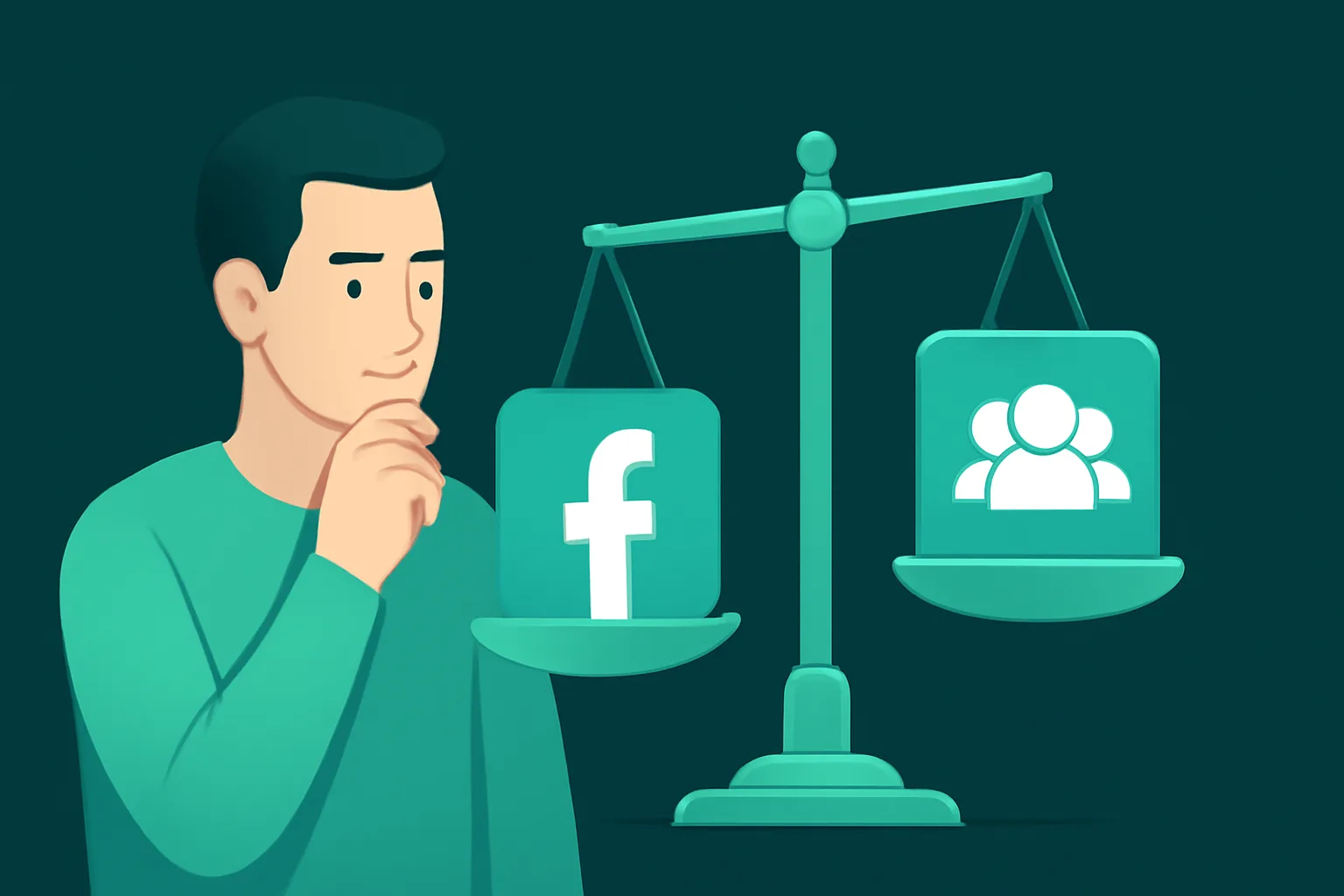 Facebook: เพิ่มผู้ติดตาม (Thai) vs. เพิ่มคนเข้ากลุ่ม เพื่อร้านค้าออนไลน์
