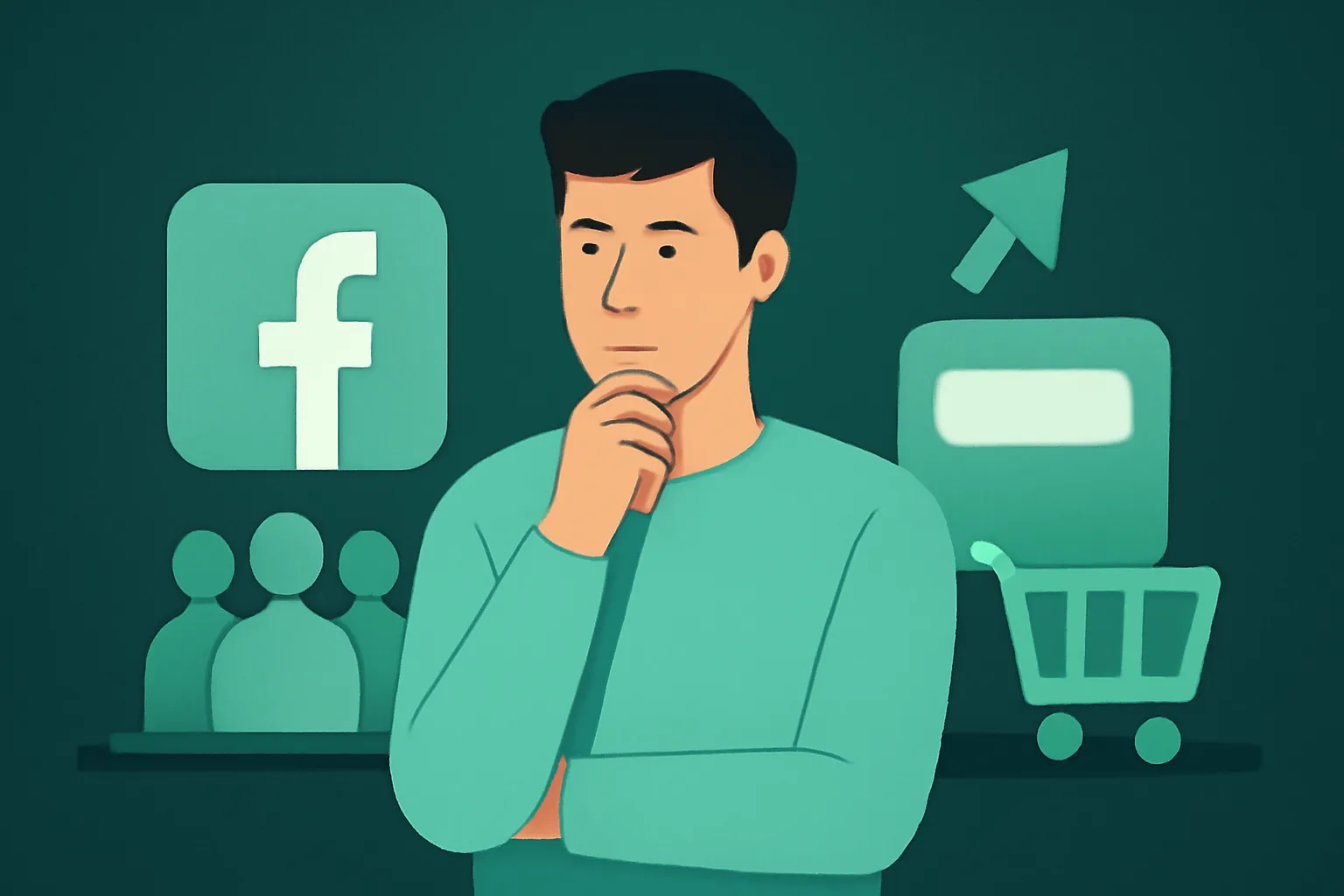 Facebook: เพิ่มคนเข้ากลุ่ม vs แชร์โพสต์ ร้านค้าออนไลน์ควรเลือกแบบไหน?