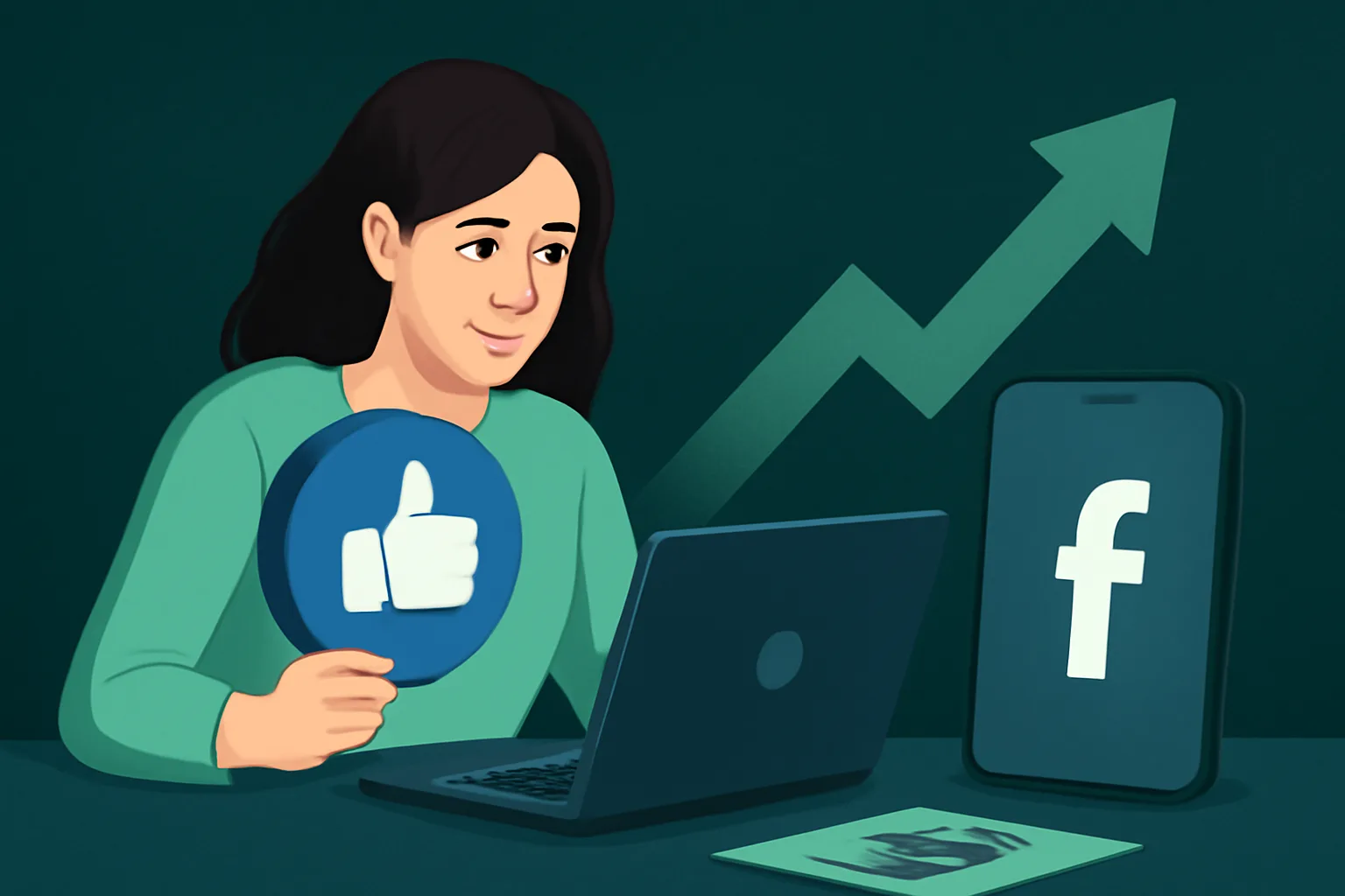 เพิ่มผู้ติดตาม Facebook (Thai) แบบ Organic vs. ใช้บริการ MetaSocial24Hr