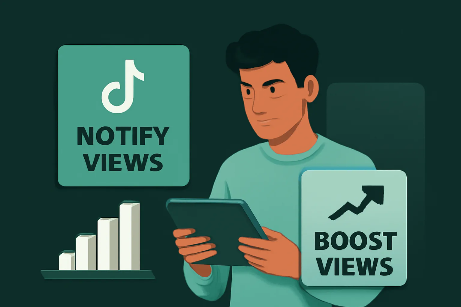 วิธีใช้บริการเพิ่มยอดวิว TikTok ให้ตรงกลุ่มเป้าหมาย: Notify Views vs Boost Views