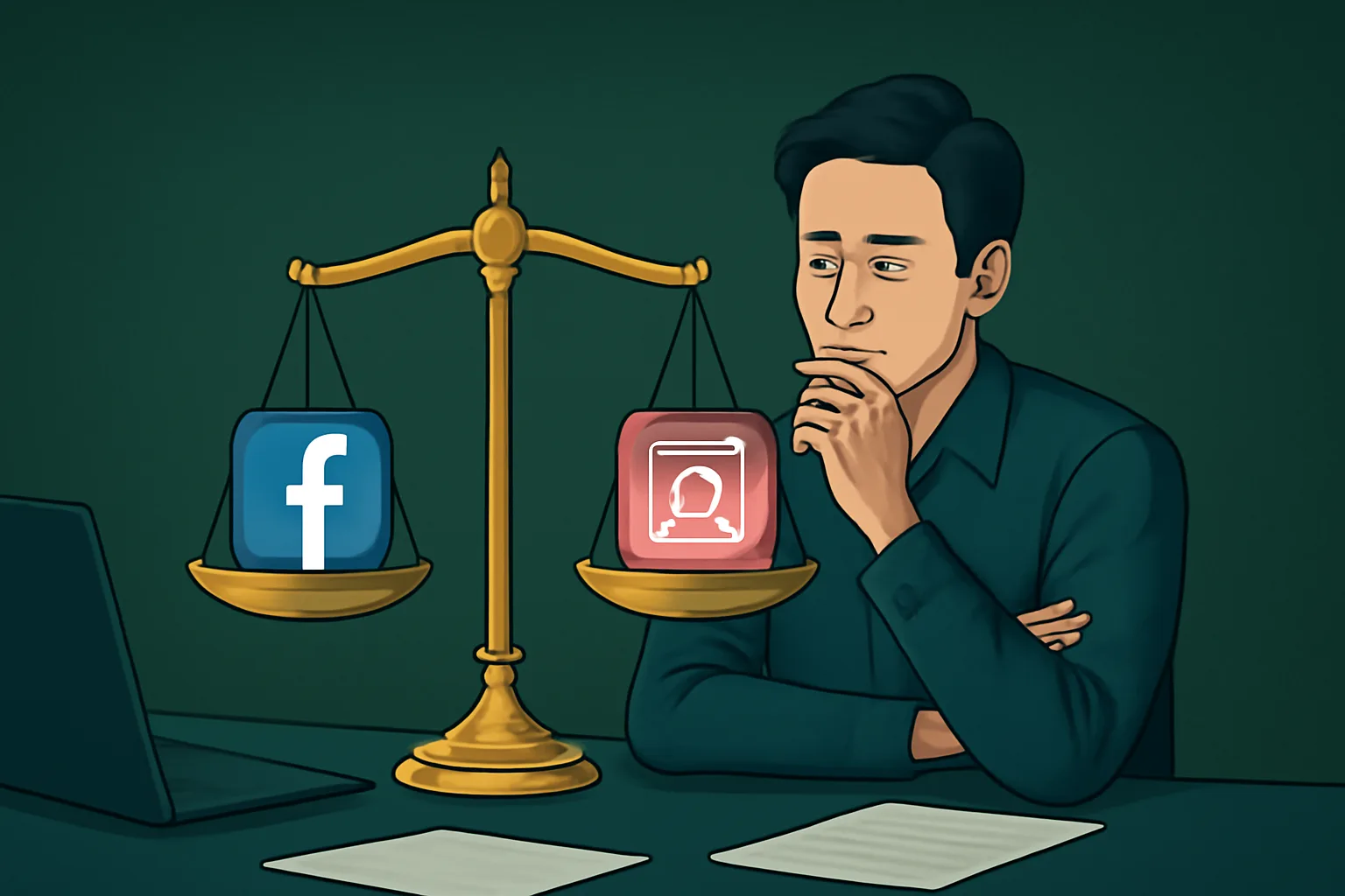 เพิ่มผู้ติดตาม Facebook (ไทย) vs. Instagram (ไทย): เลือกแบบไหนเหมาะกับ SME