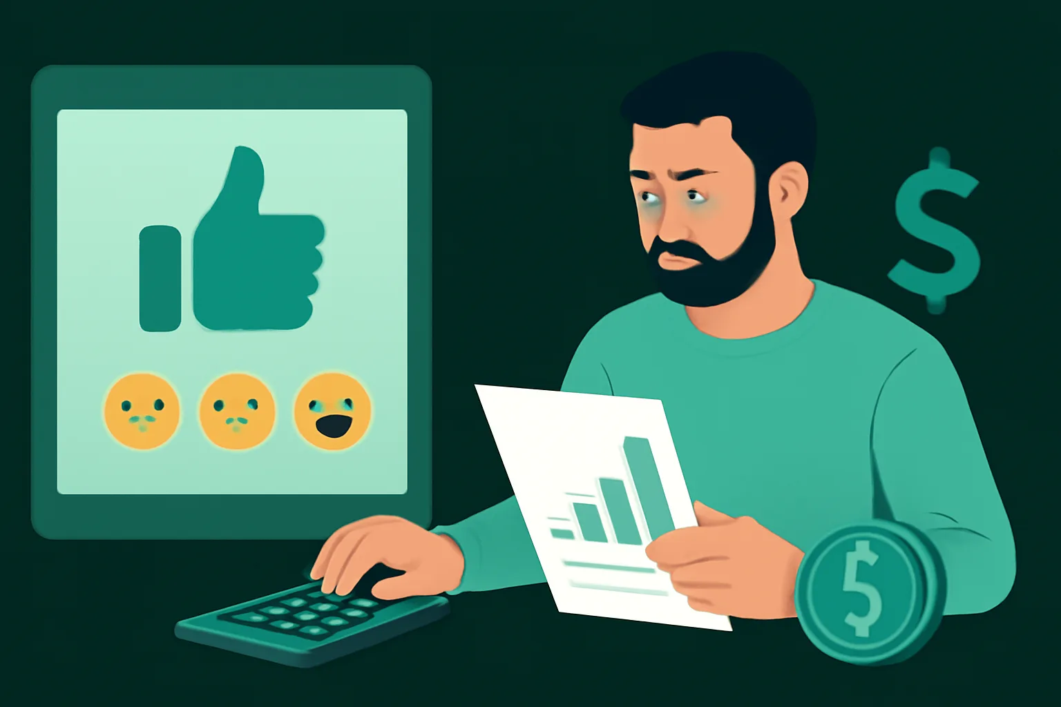 MetaSocial24Hr: วิธีคำนวณต้นทุนต่อการมีส่วนร่วม (CPE) เพิ่มไลค์ Facebook Emoji