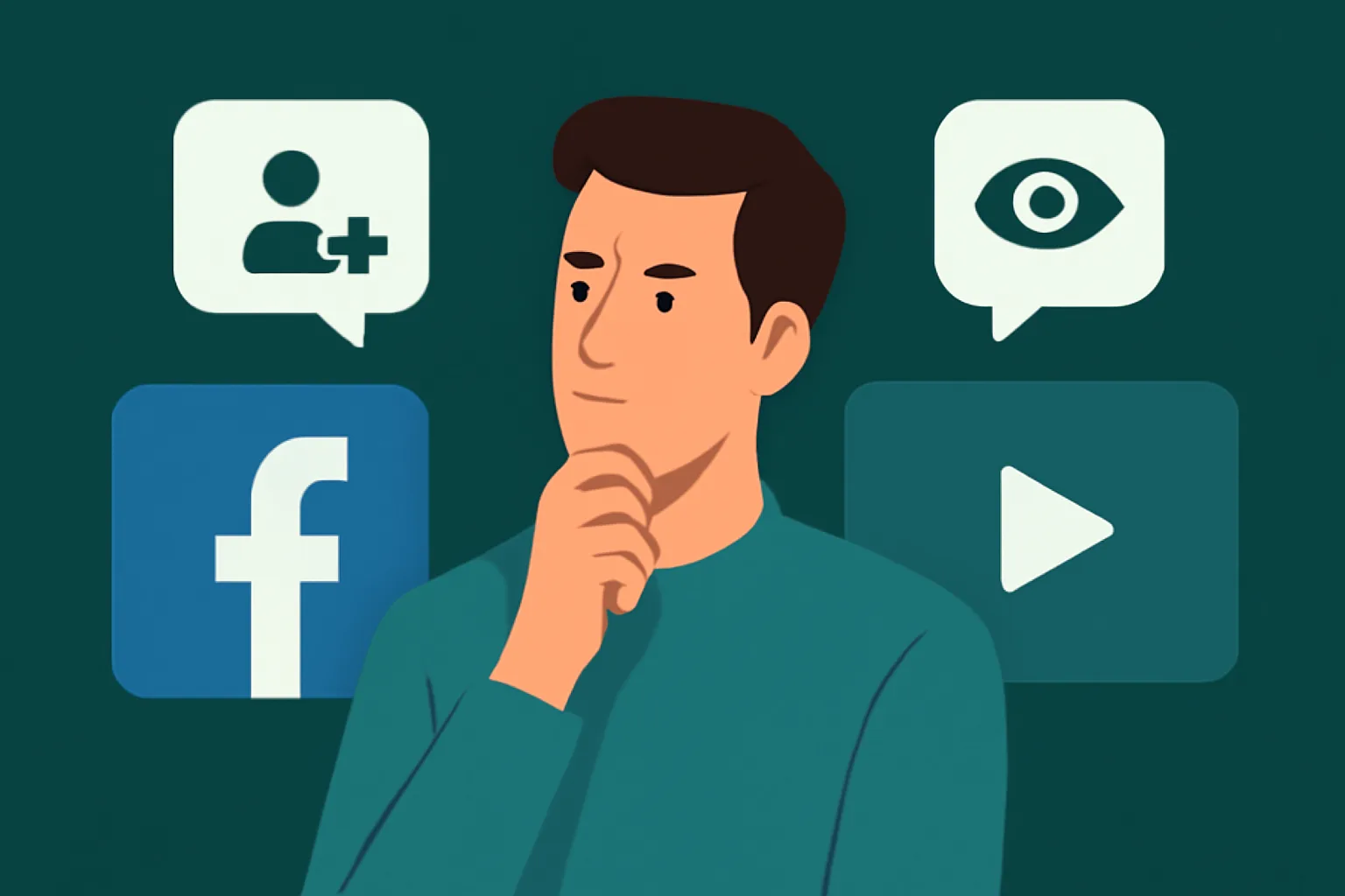 เพิ่มผู้ติดตาม Facebook (Thai) vs. เพิ่มยอดวิว: เลือกกลยุทธ์ให้เหมาะกับธุรกิจ