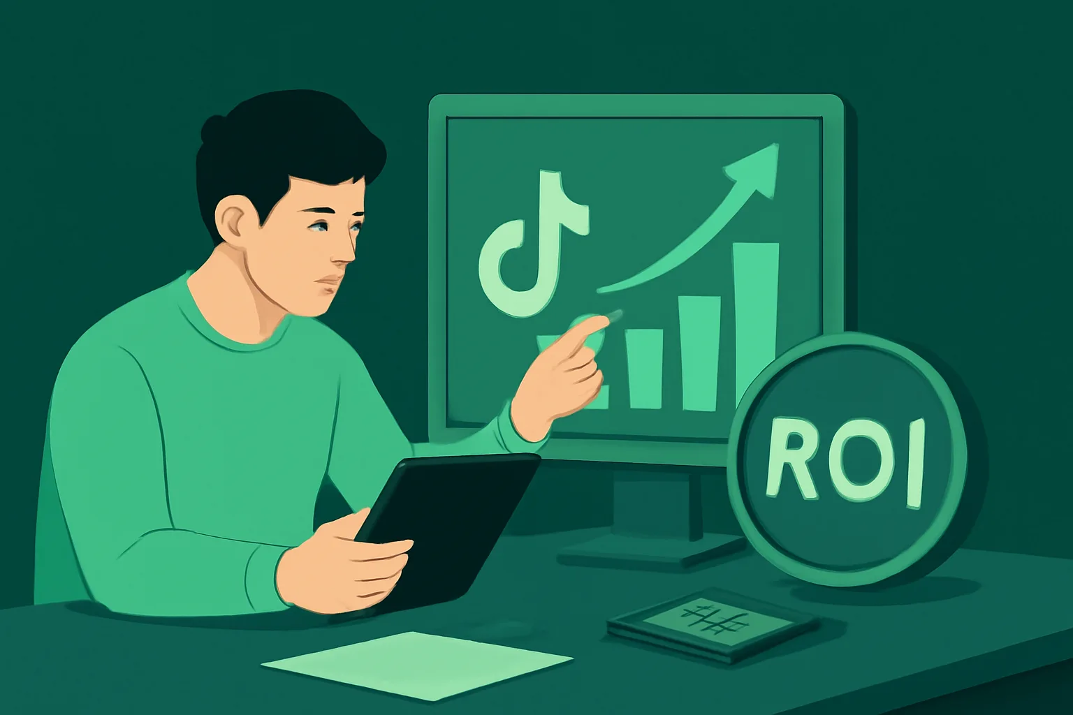 การวัดผลลัพธ์การใช้บริการเพิ่มยอดวิววิดีโอ TikTok เพื่อประเมิน ROI ร้านค้าออนไลน์
