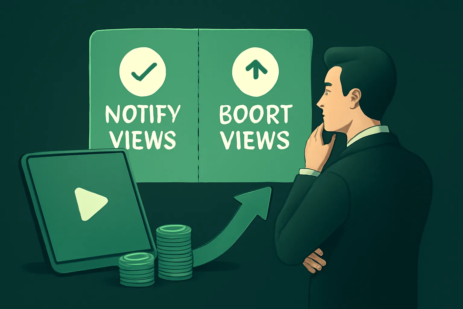 เว็บปั๊มวิว TikTok: Notify Views vs Boost Views ตัวเลือกไหนเหมาะกับธุรกิจ?