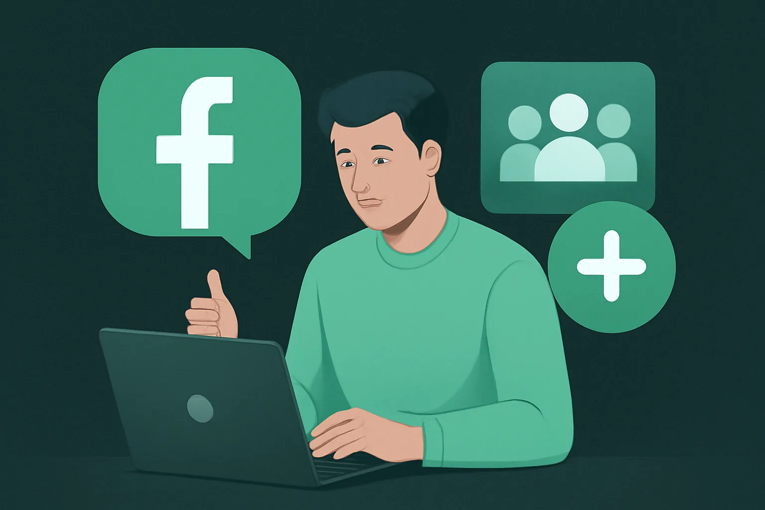 วิธีเพิ่มการมีส่วนร่วมบน Facebook: เพิ่มคนเข้ากลุ่มให้ร้านค้าออนไลน์