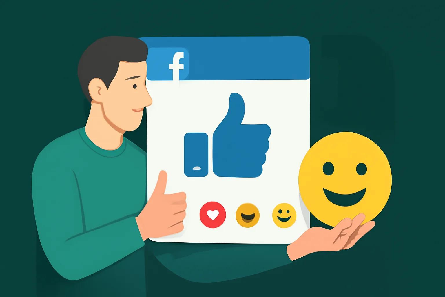 วิธีเพิ่มยอดไลค์โพสต์ Facebook ด้วย Emoji: เลือกแบบไหนให้สื่อสารตรงใจแบรนด์ร้านค้า