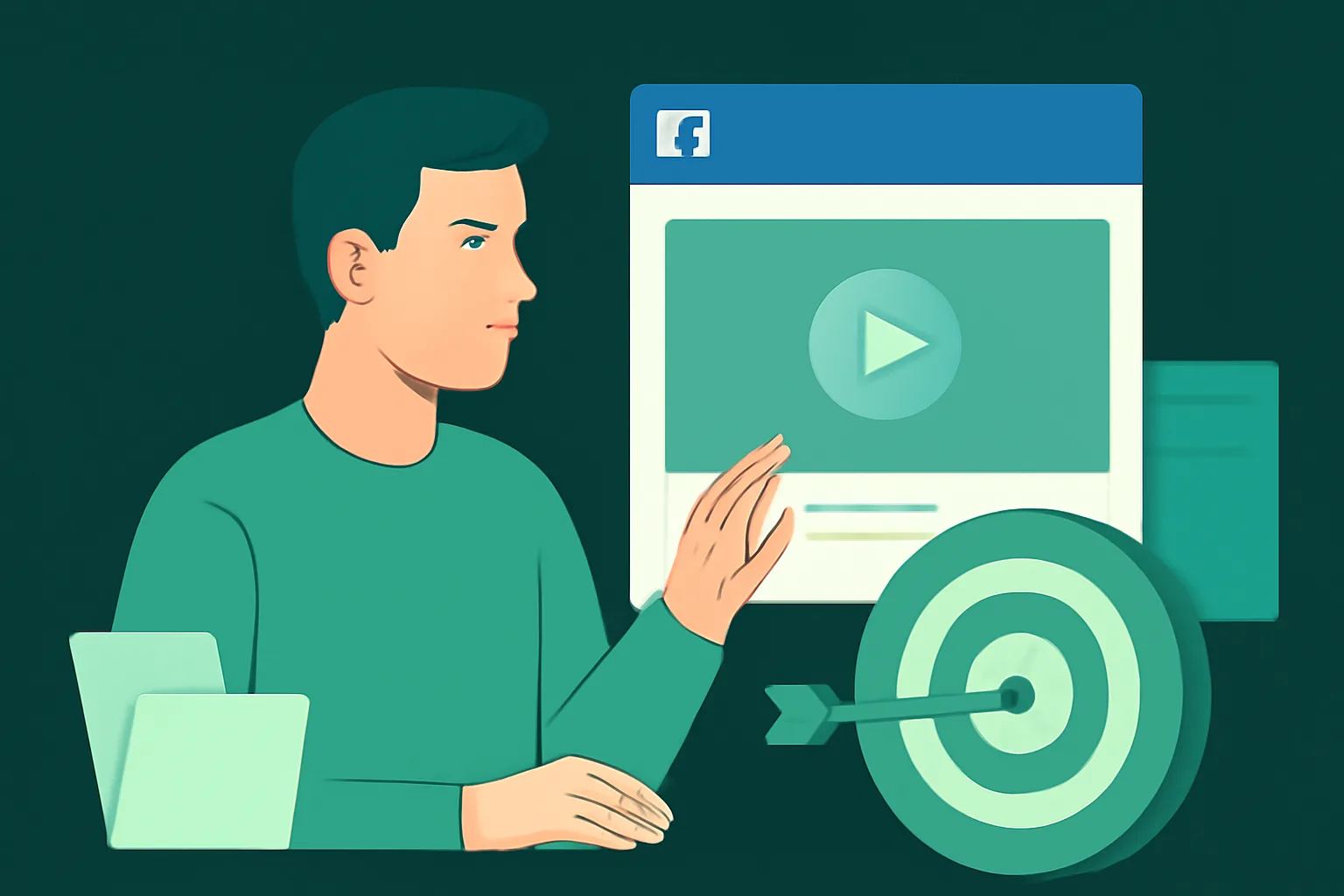 วิธีเพิ่มยอดวิววิดีโอ Facebook ด้วย Notify Views: ตั้งค่ากลุ่มเป้าหมายธุรกิจ