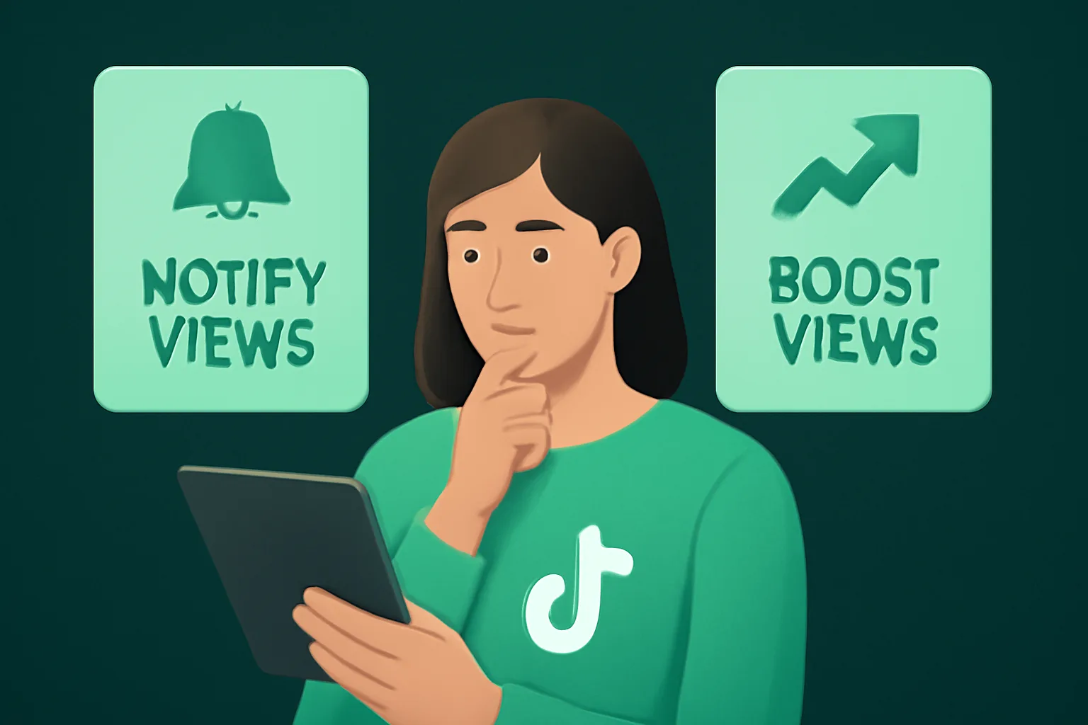 วิธีเพิ่มยอดวิววิดีโอ TikTok ให้ตรงกลุ่มเป้าหมาย: Notify Views หรือ Boost Views?