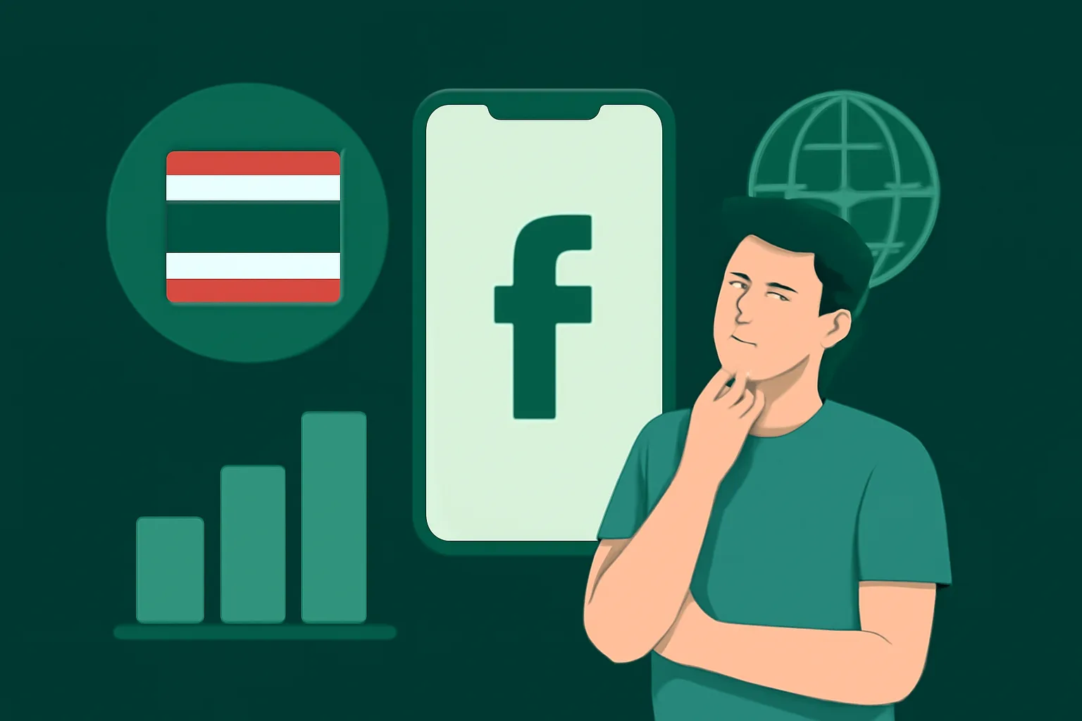 Facebook: คู่มือเปรียบเทียบผู้ติดตาม (ไทย vs. ต่างชาติ) สำหรับร้านค้าออนไลน์