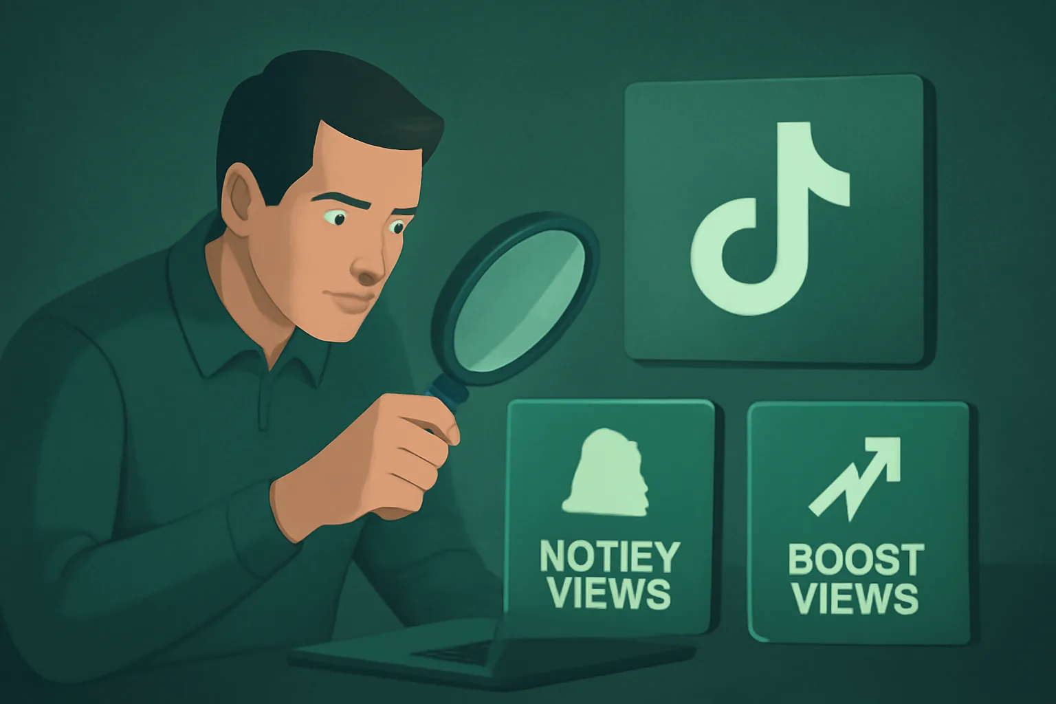 เว็บปั๊มยอดวิว TikTok ฟรี: Notify Views กับ Boost Views ต่างกันอย่างไร?