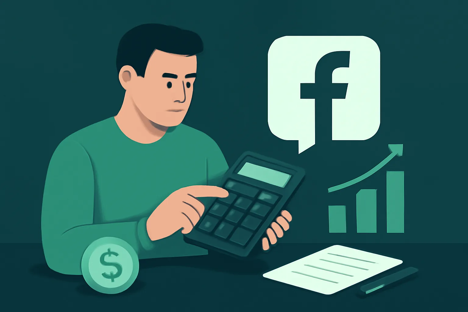 Facebook: คำนวณต้นทุนต่อผู้ติดตาม (Cost Per Follower) ของบริการเสริม