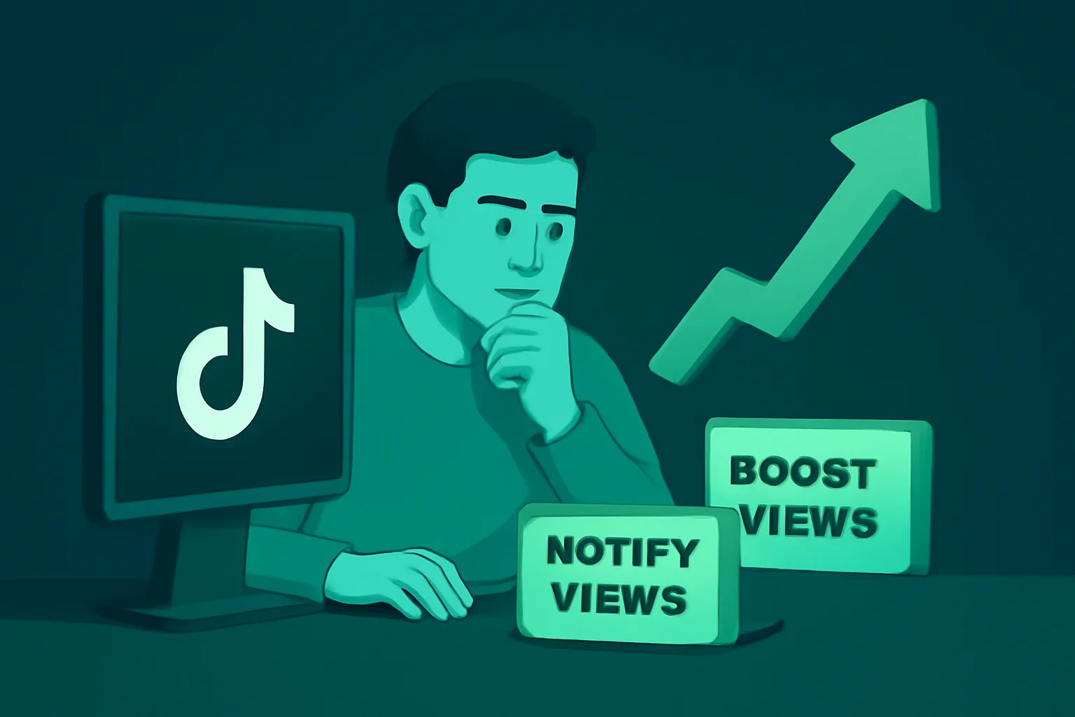 วิธีใช้บริการเพิ่มยอดวิว TikTok: Notify Views vs Boost Views เลือกแบบไหนให้คุ้มค่า?