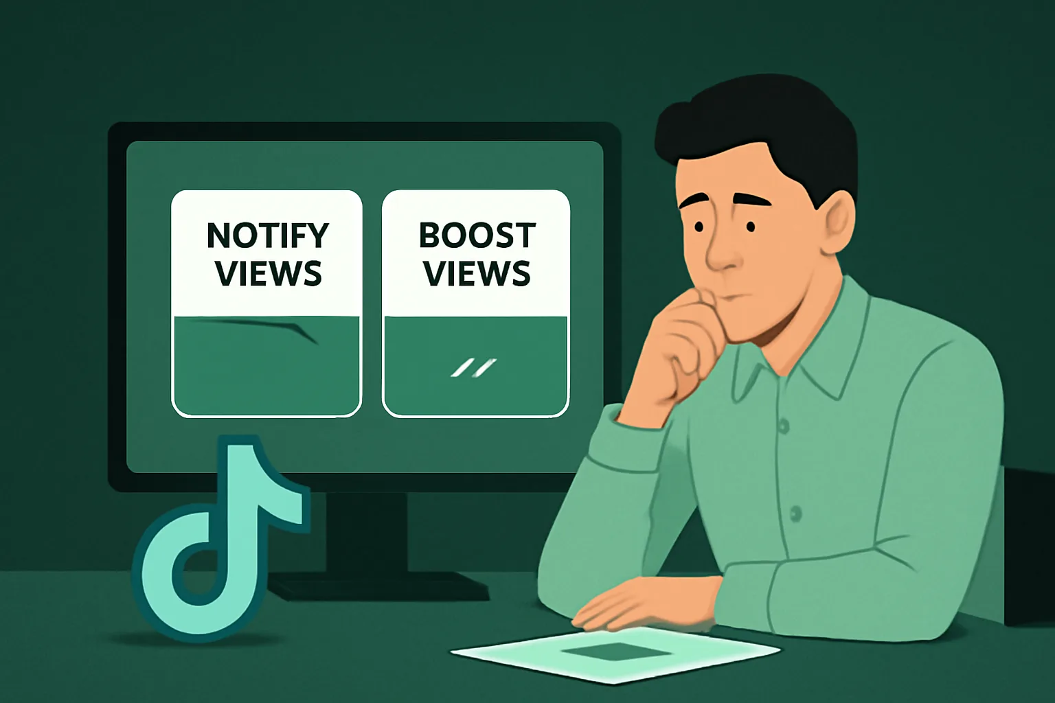 เว็บปั้มยอดวิว TikTok ฟรี: Notify Views vs Boost Views เลือกแบบไหนให้ร้านค้าออนไลน์?