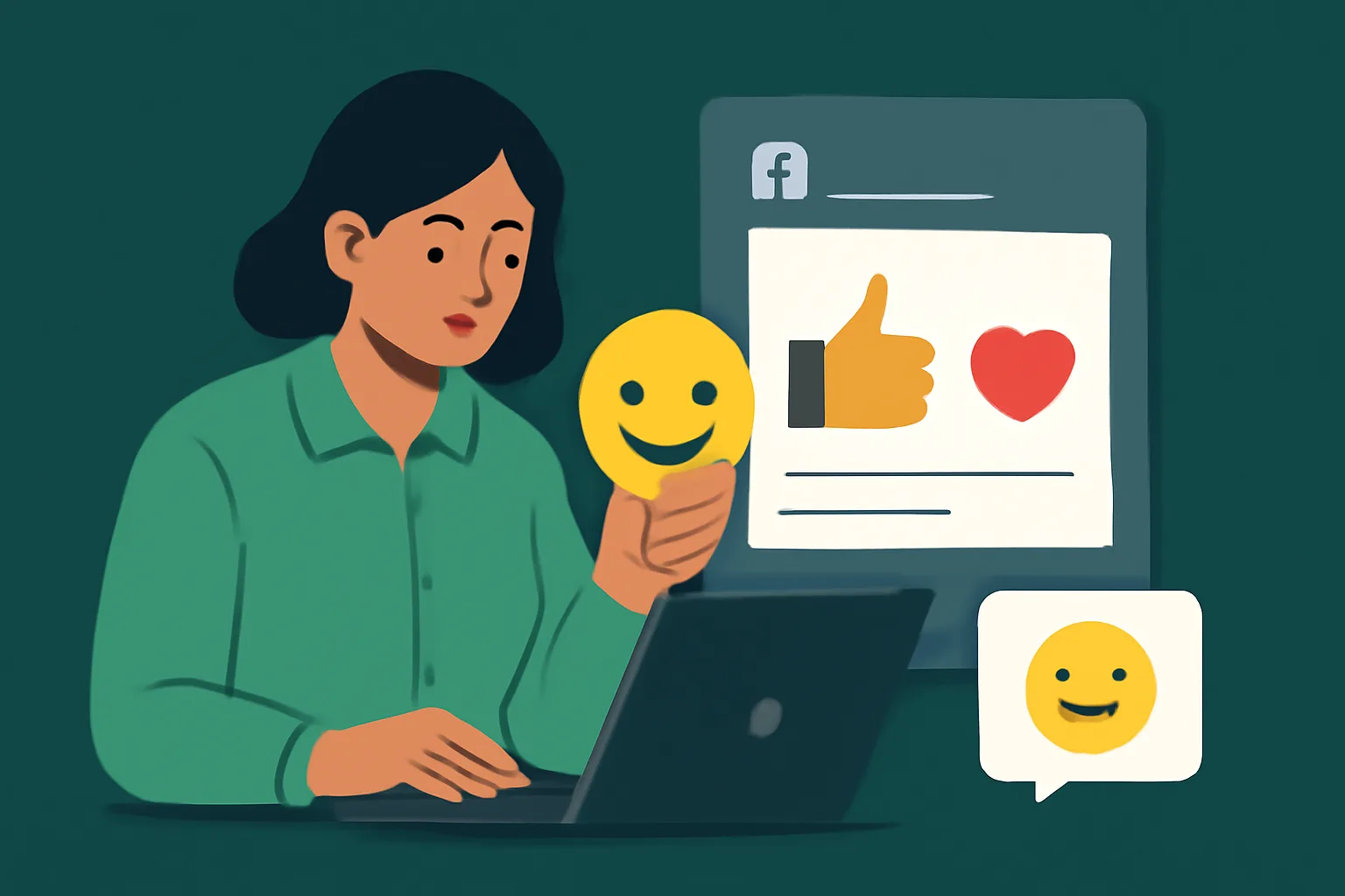 MetaSocial24Hr: วิธีเลือก Emoji เพิ่มไลค์โพสต์ Facebook สื่อสารแบรนด์