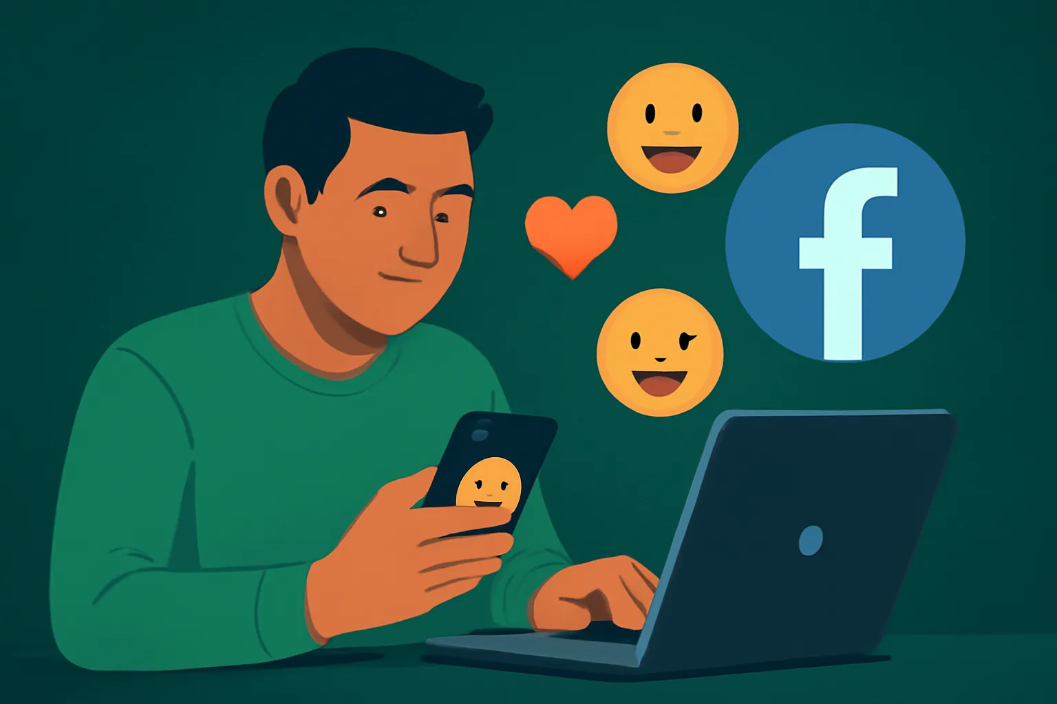 เลือก Emoji เพิ่มไลค์ Facebook สื่อสารอารมณ์ตรงใจกลุ่มเป้าหมายร้านค้า