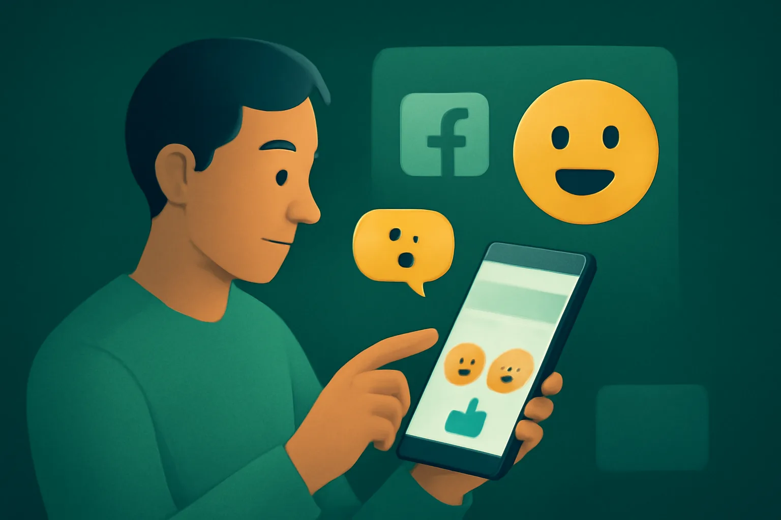MetaSocial24Hr: เลือกประเภท Emoji เพิ่มไลค์โพสต์ Facebook ให้เป็นธรรมชาติและตรงใจลูกค้า